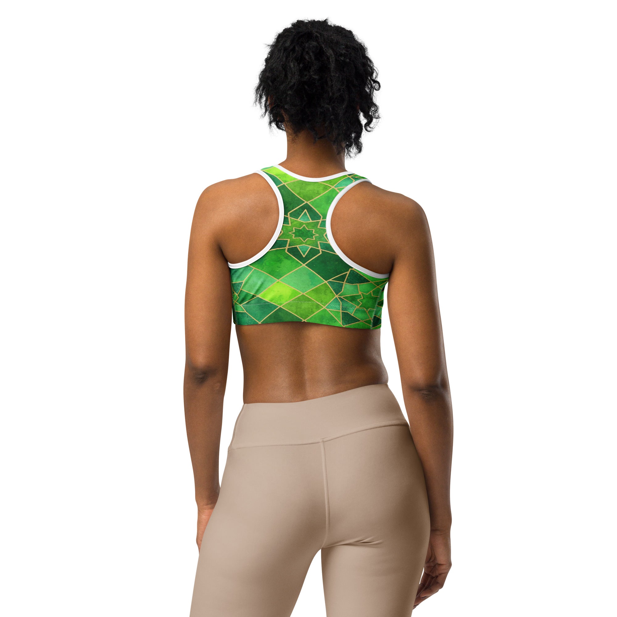 Emerald Jewel Sports Bra | GearBunch
