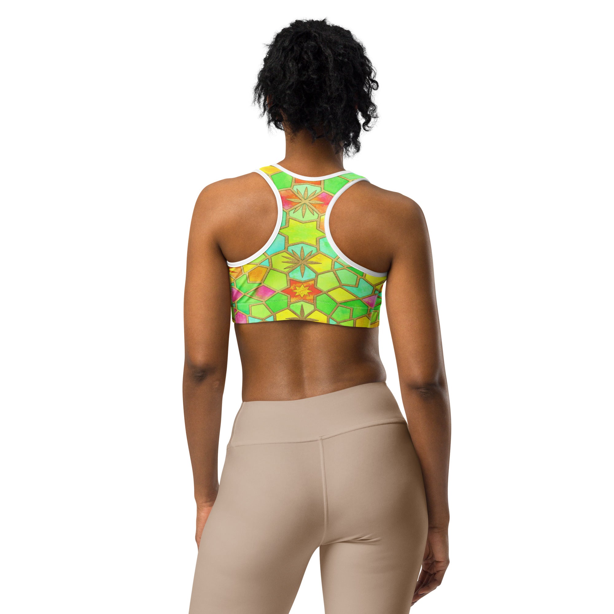 Tropical Punch Sports Bra | GearBunch