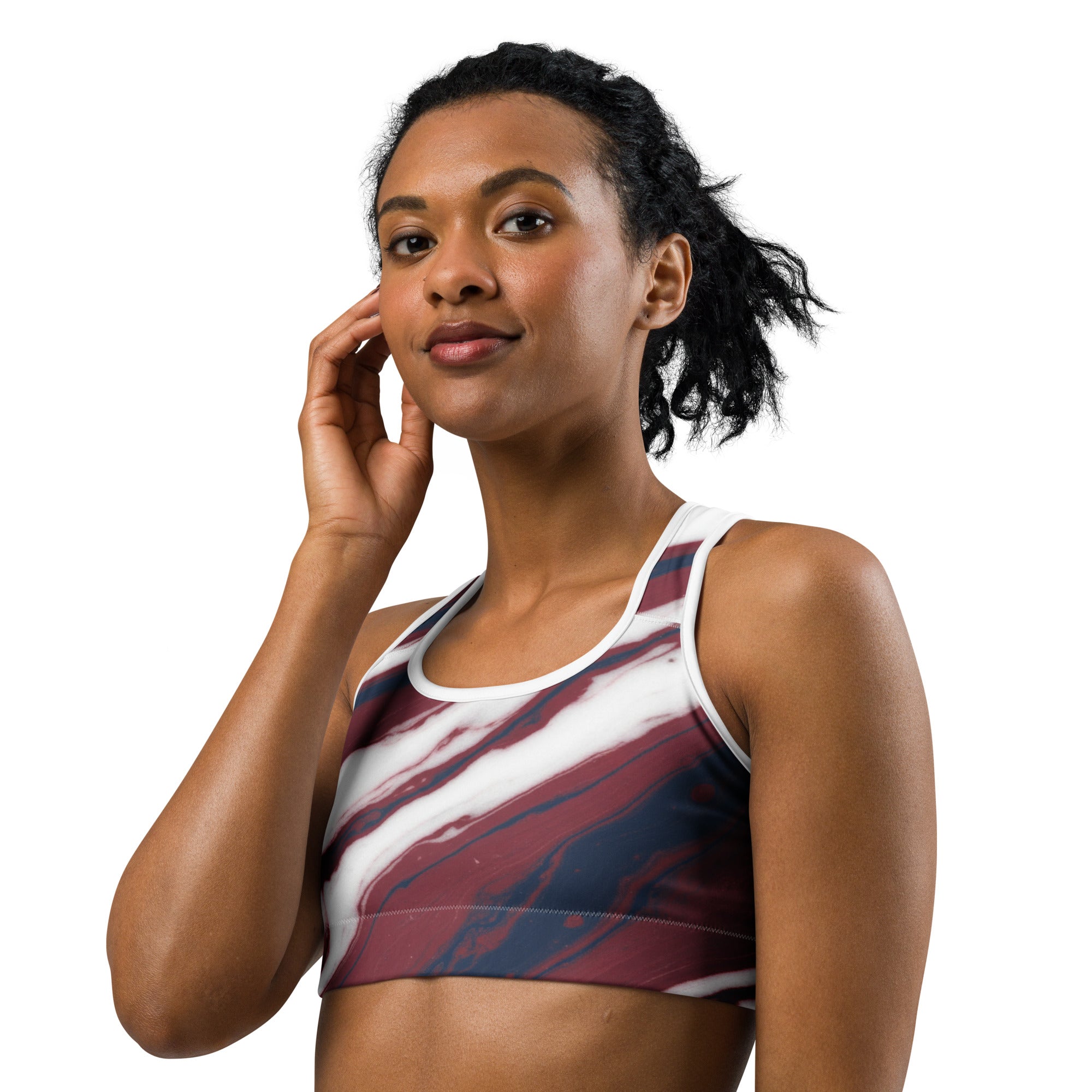 American Marble Sports Bra | GearBunch
