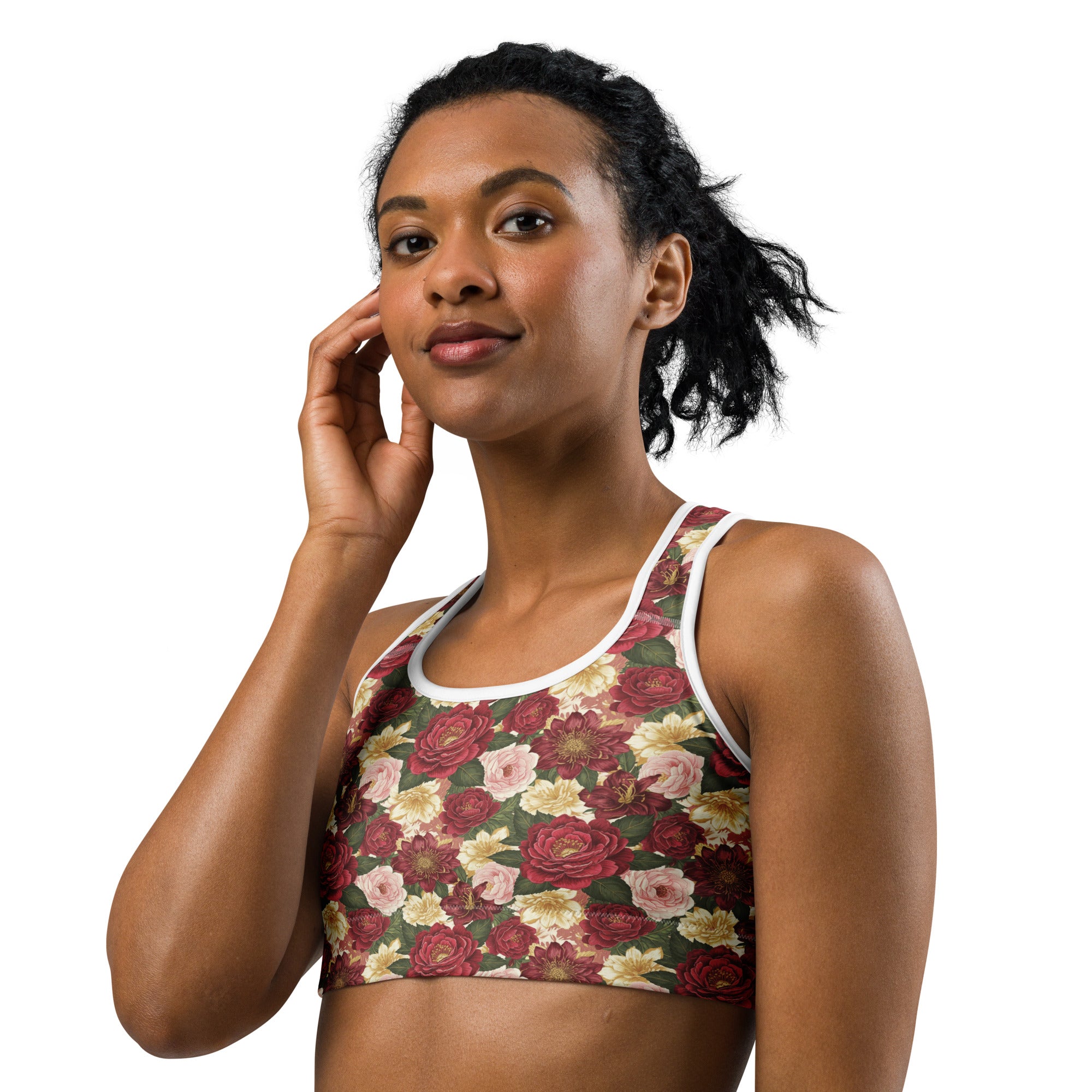 Proverbs 31 Floral Sports Bra | GearBunch