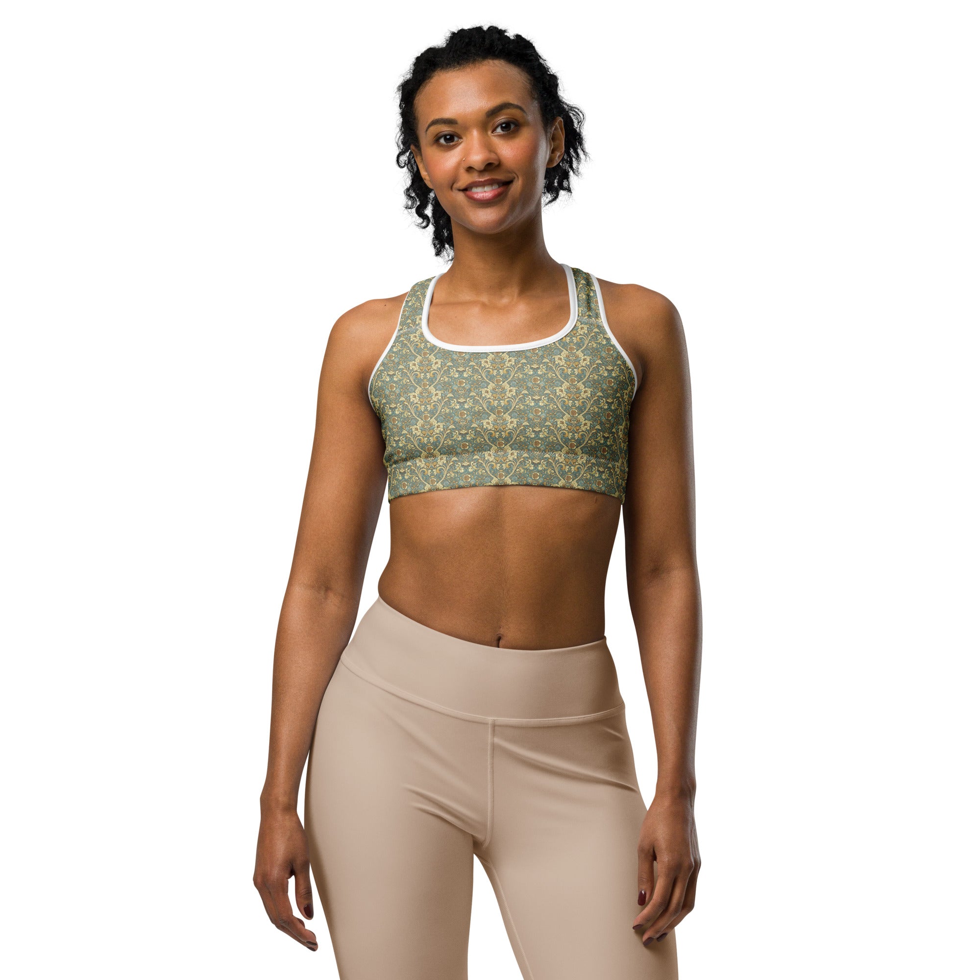 Art Nouveau Fairytale Sports Bra | GearBunch