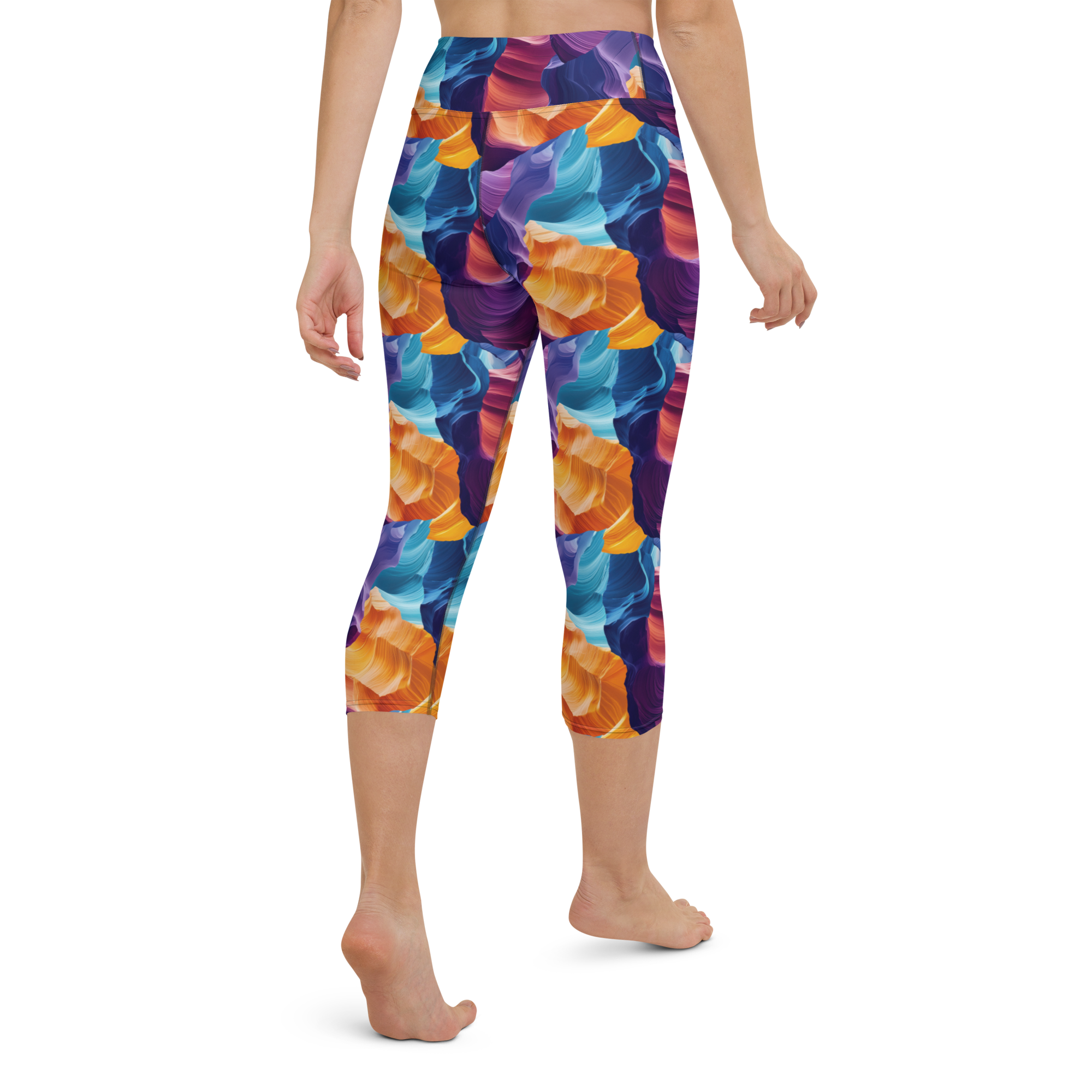 Canyon Sunset Yoga Capris | GearBunch