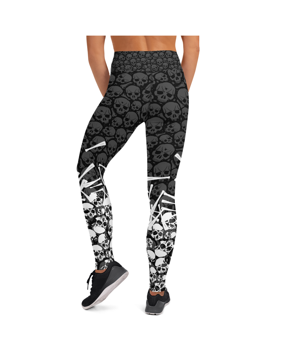 Halloween Bones Yoga Pants | GearBunch