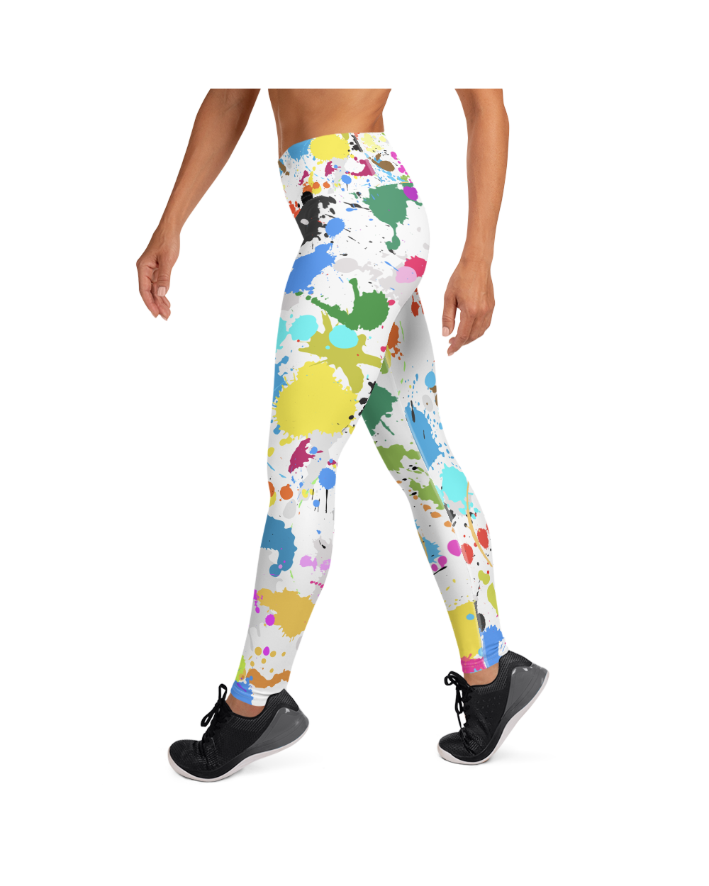 Color Splash Yoga Pants | GearBunch