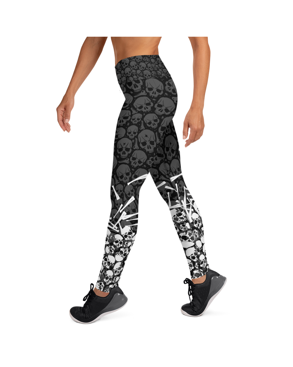 Halloween Bones Yoga Pants | GearBunch