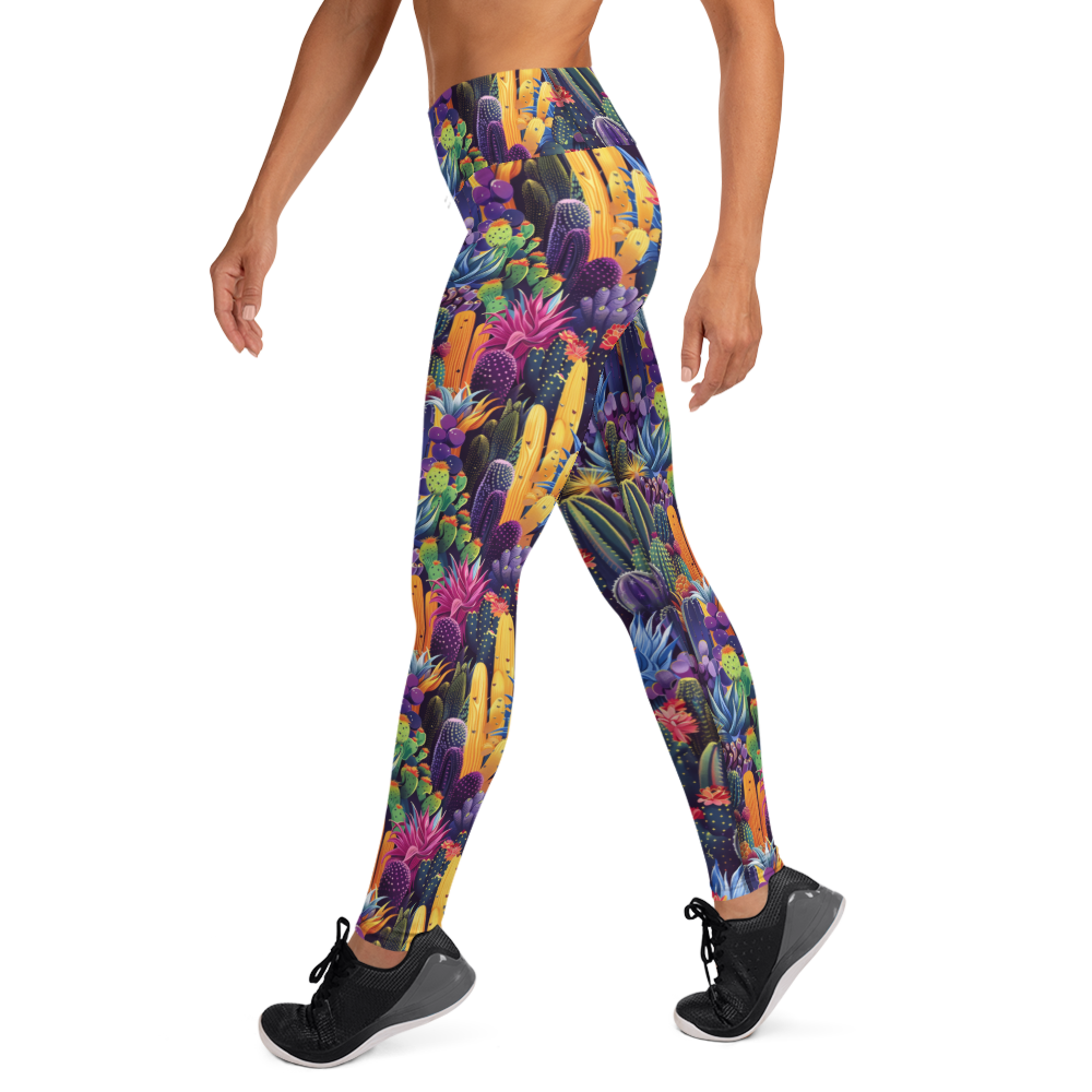 Twilight Cactus Yoga Pants | GearBunch