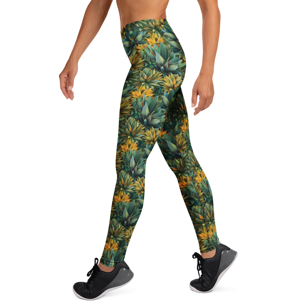 Desert Plant Yoga Pants | GearBunch