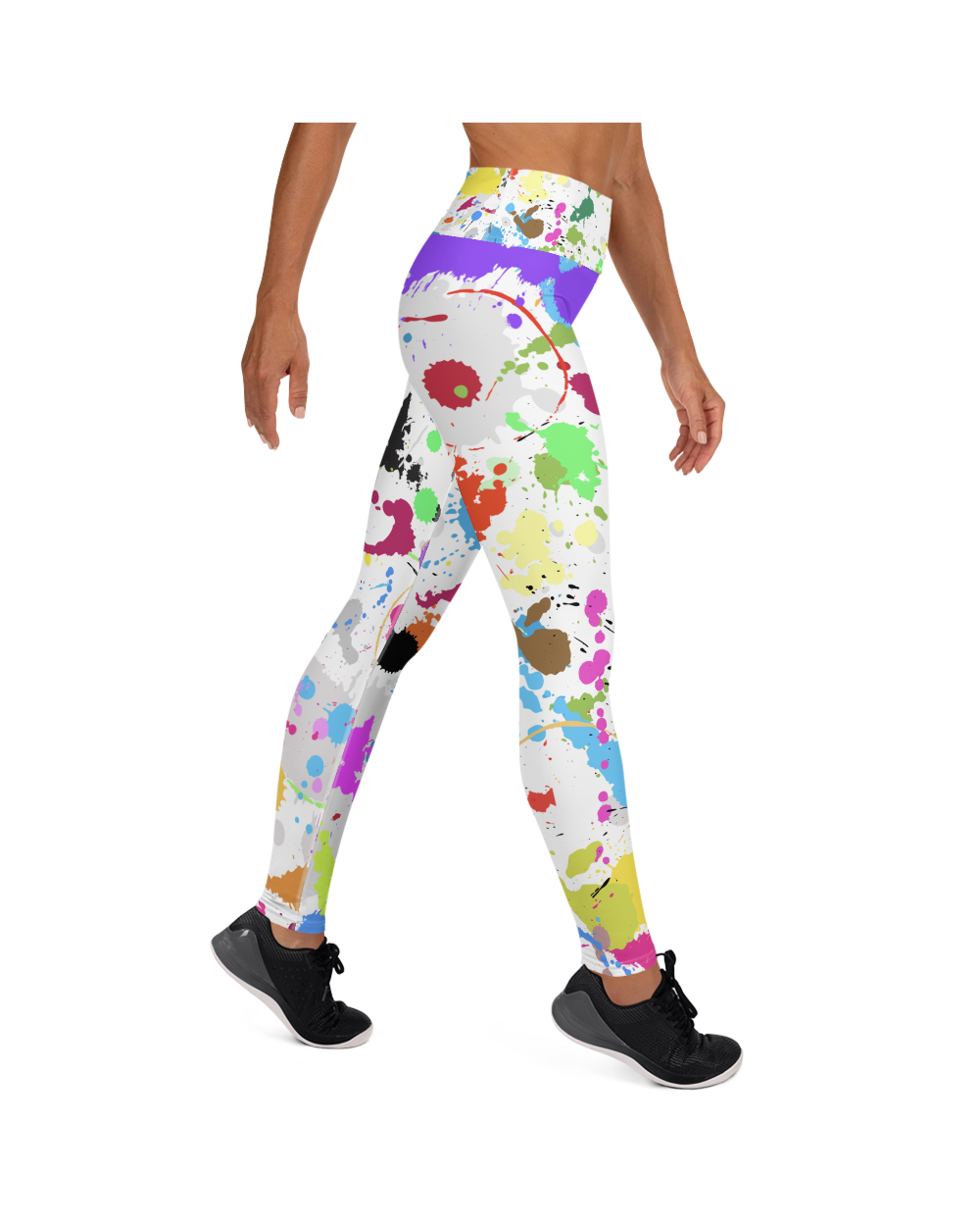 Color Splash Yoga Pants | GearBunch