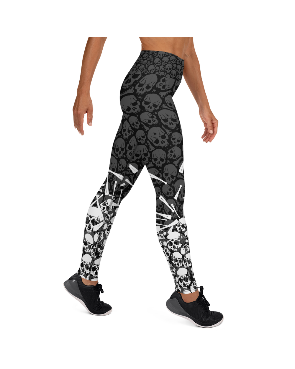 Halloween Bones Yoga Pants | GearBunch
