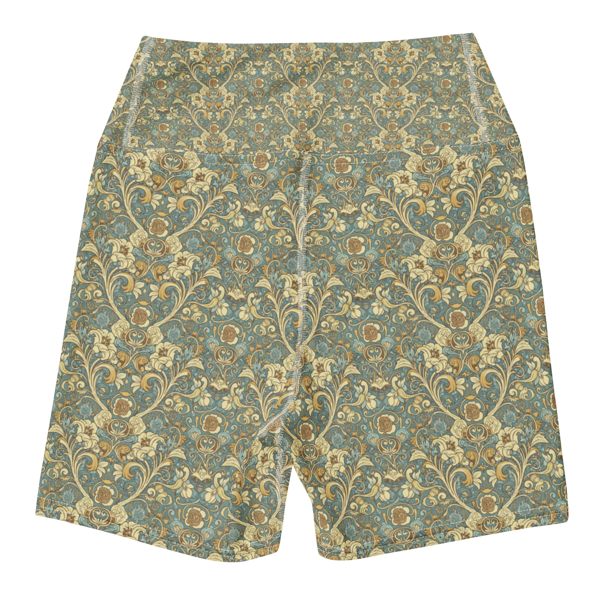 Art Nouveau Fairytale Yoga Shorts | GearBunch