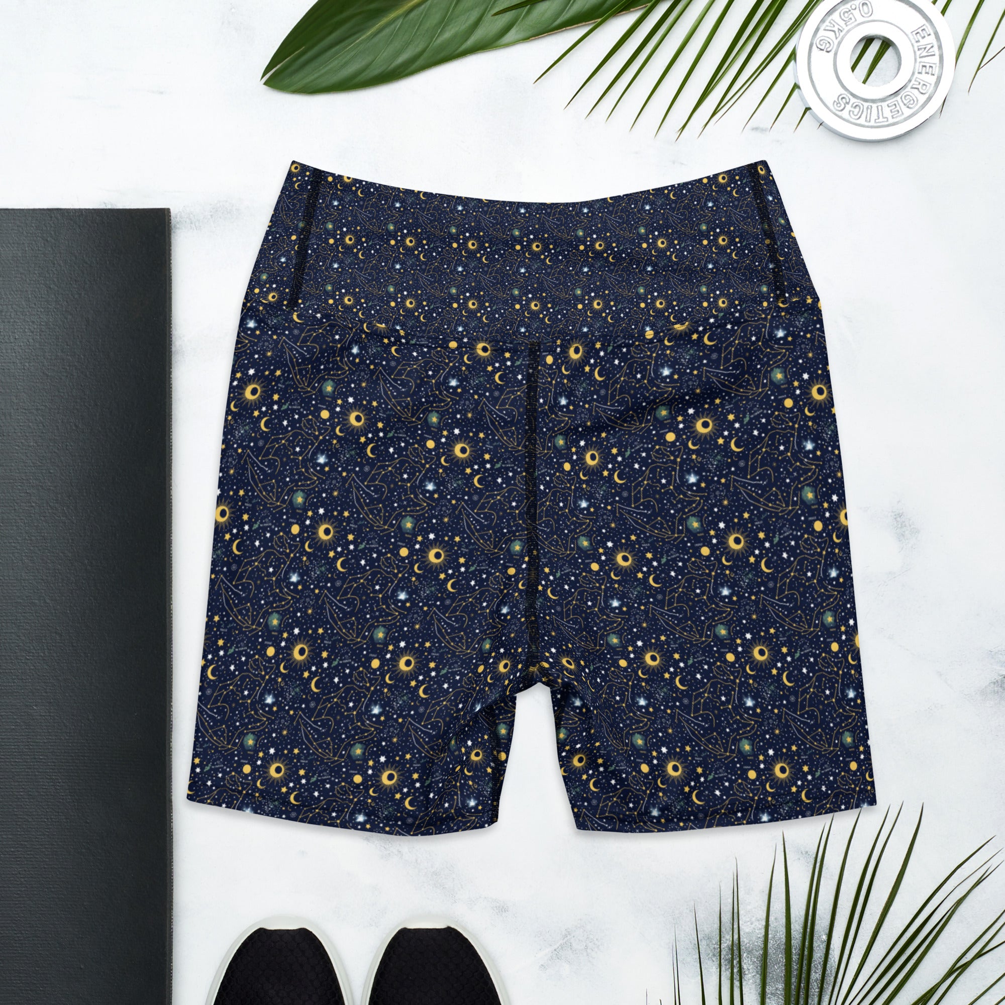 Taurus Celestial Yoga Shorts | GearBunch