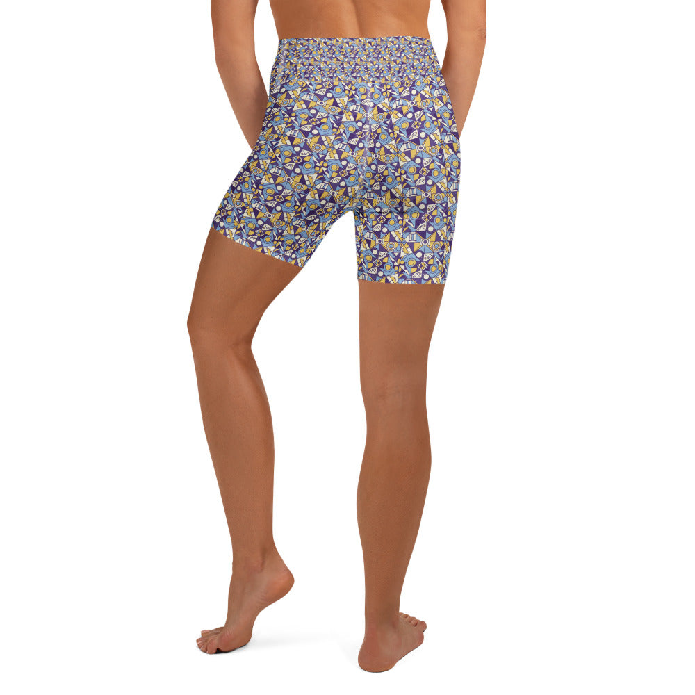 Gemini Duality Yoga Shorts | GearBunch