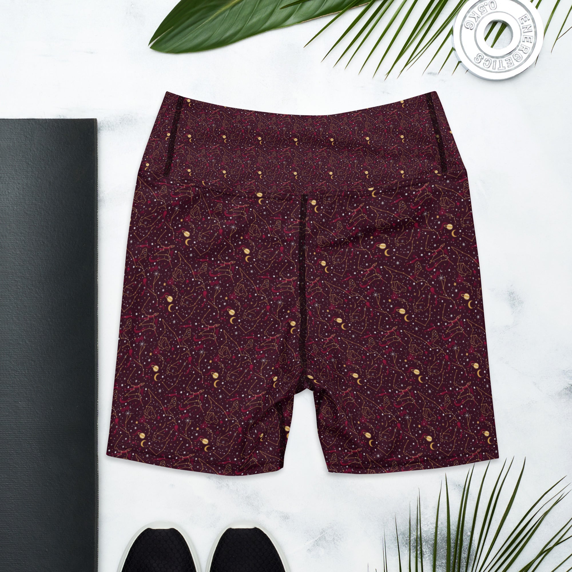 Scorpio Celestial Yoga Shorts | GearBunch