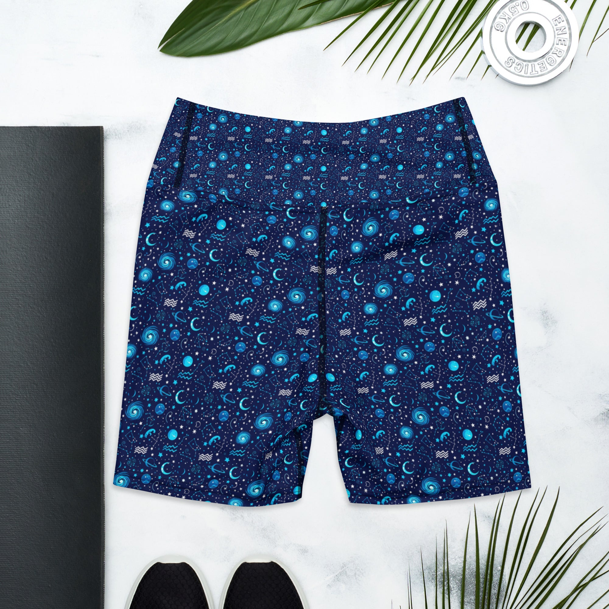 Aquarius Celestial Yoga Shorts | GearBunch