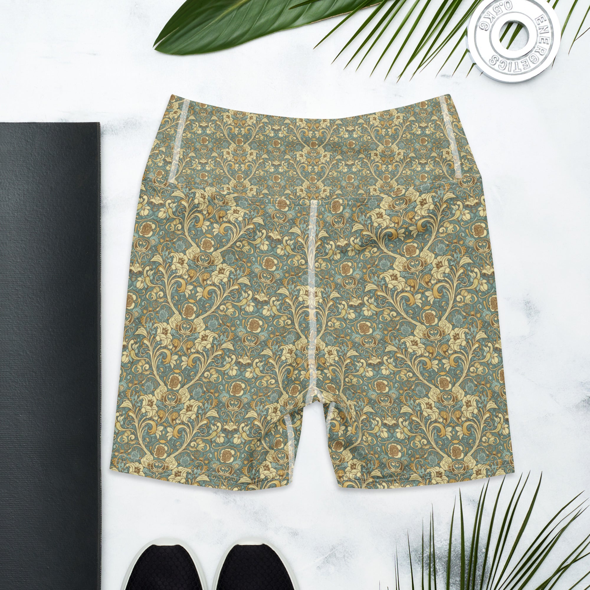 Art Nouveau Fairytale Yoga Shorts | GearBunch
