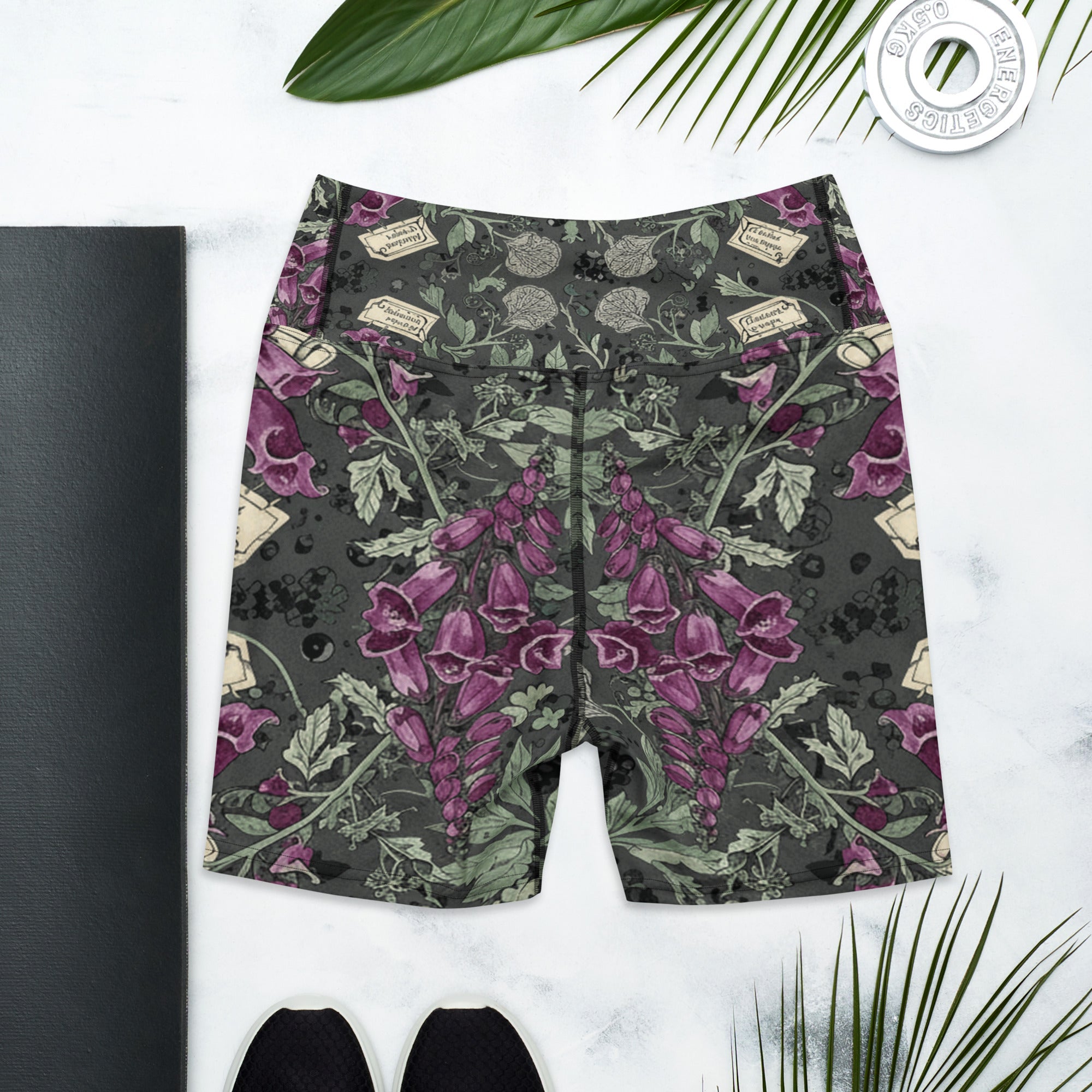 Hemlock and Foxglove Yoga Shorts | GearBunch