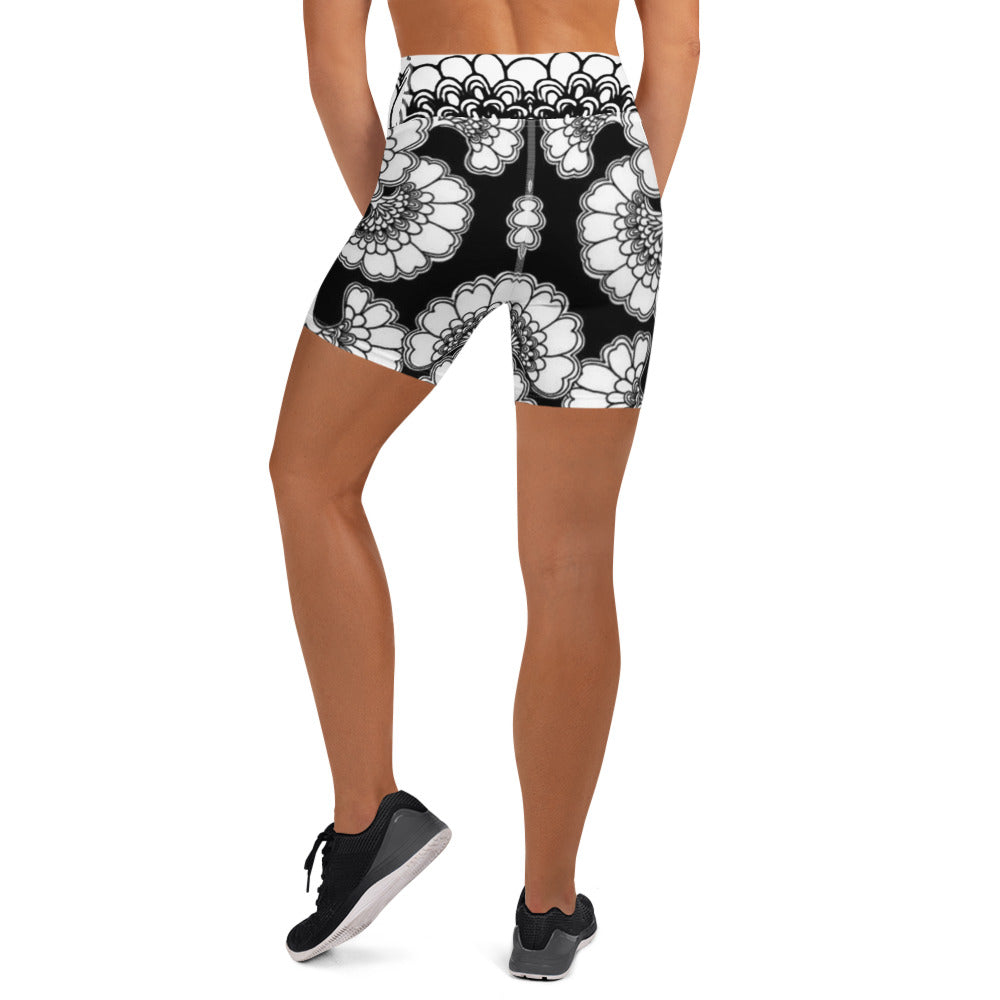 Yoga Shorts back view | GearBunch