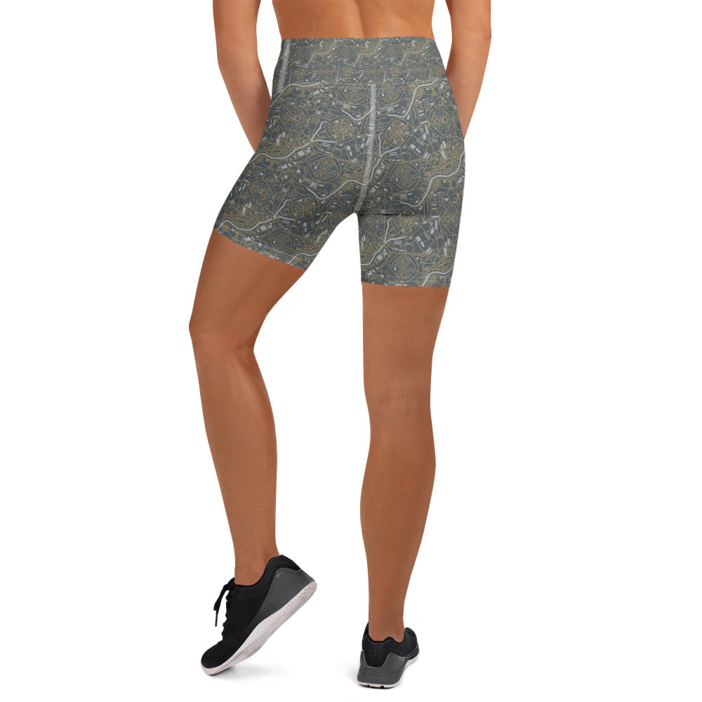 Yoga Shorts back view | GearBunch