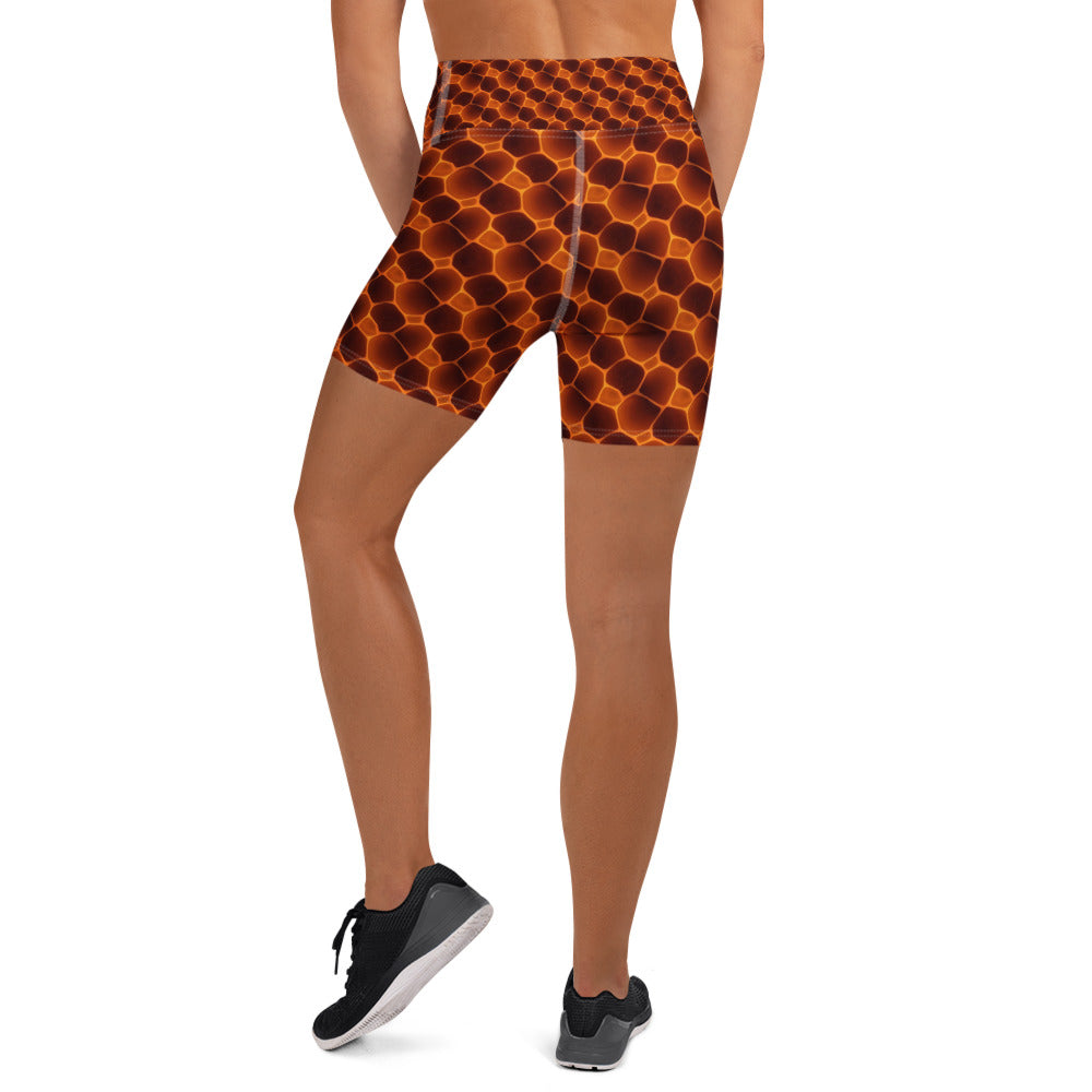 Yoga Shorts back view | GearBunch