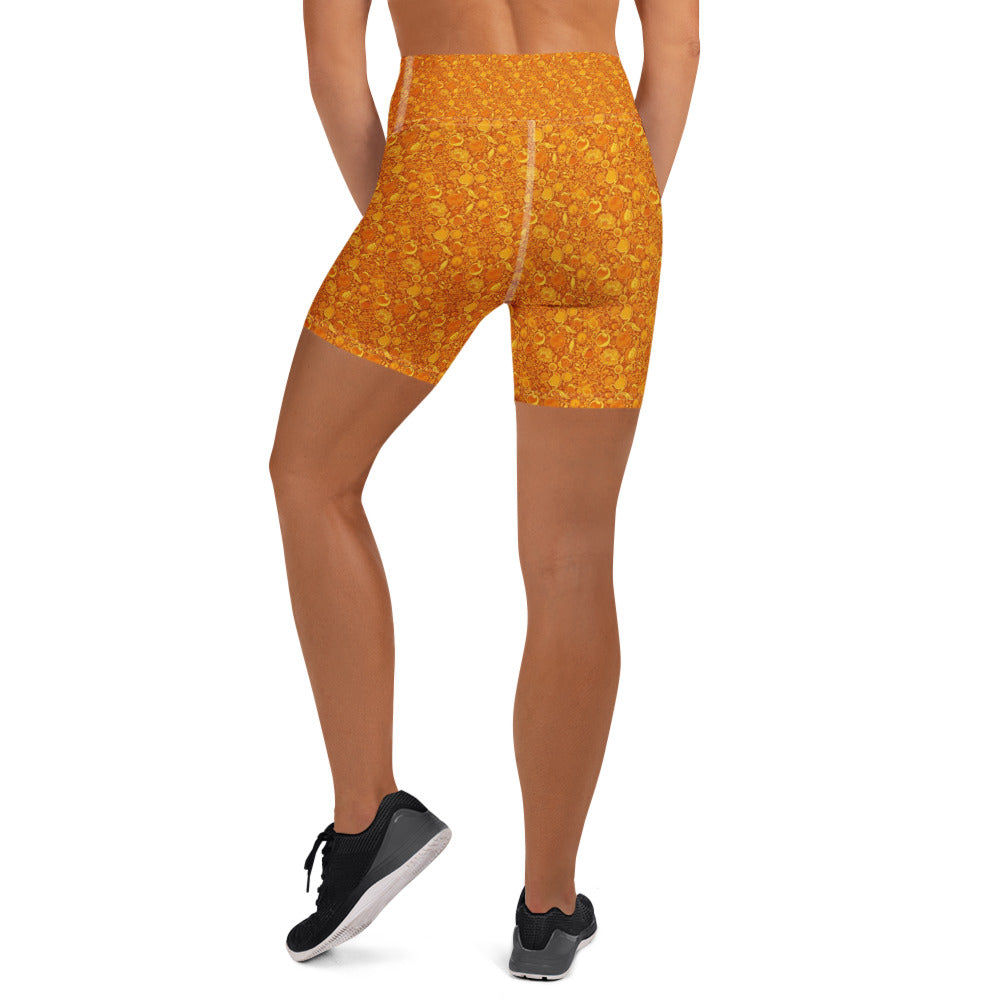 Yoga Shorts back view | GearBunch