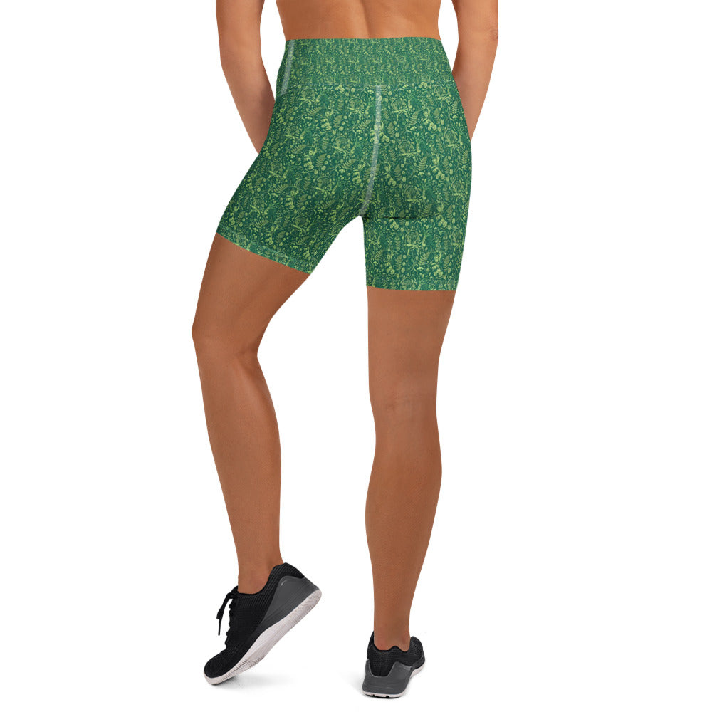 Yoga Shorts back view | GearBunch