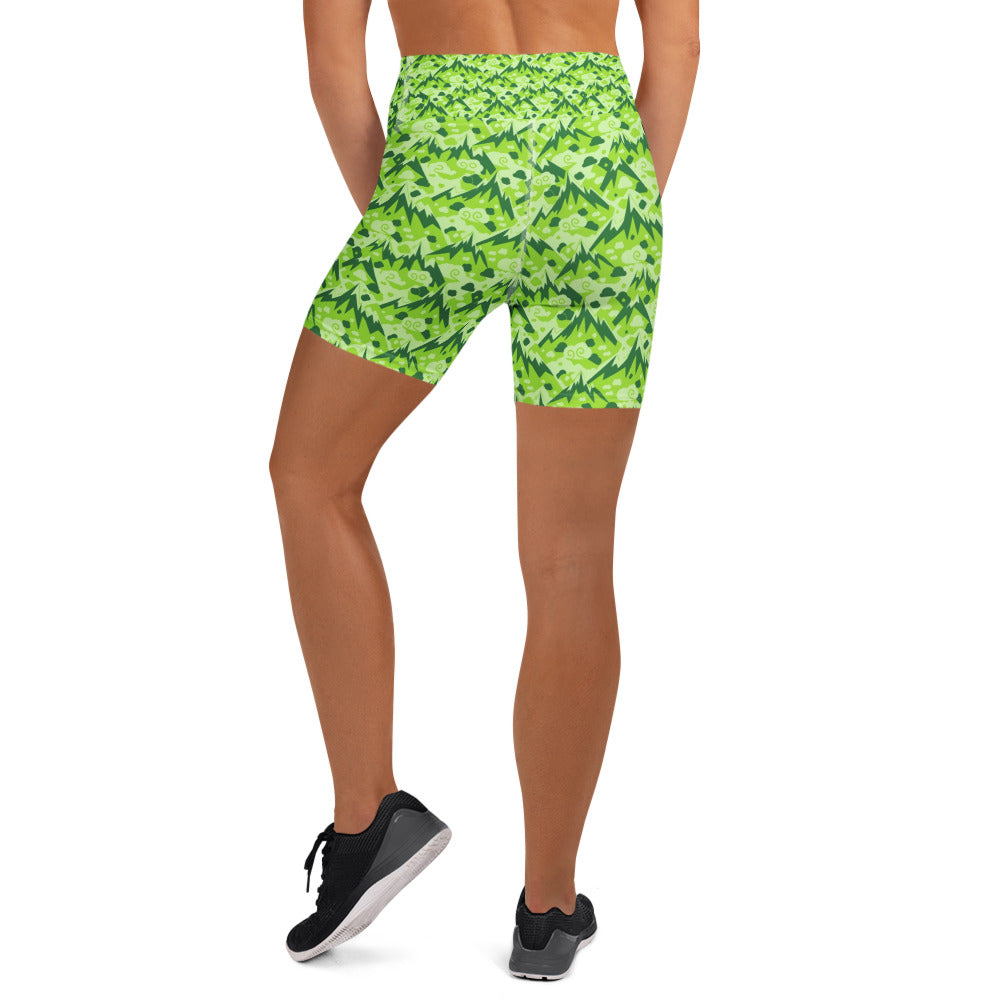 Yoga Shorts back view | GearBunch