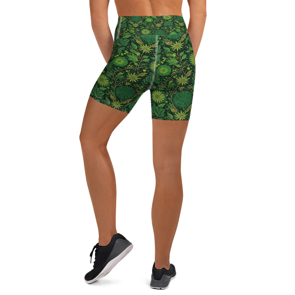 Yoga Shorts back view | GearBunch