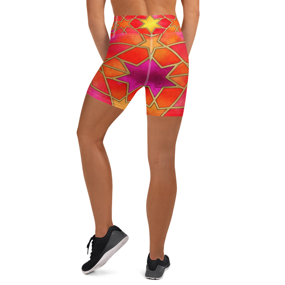 Yoga Shorts back view | GearBunch
