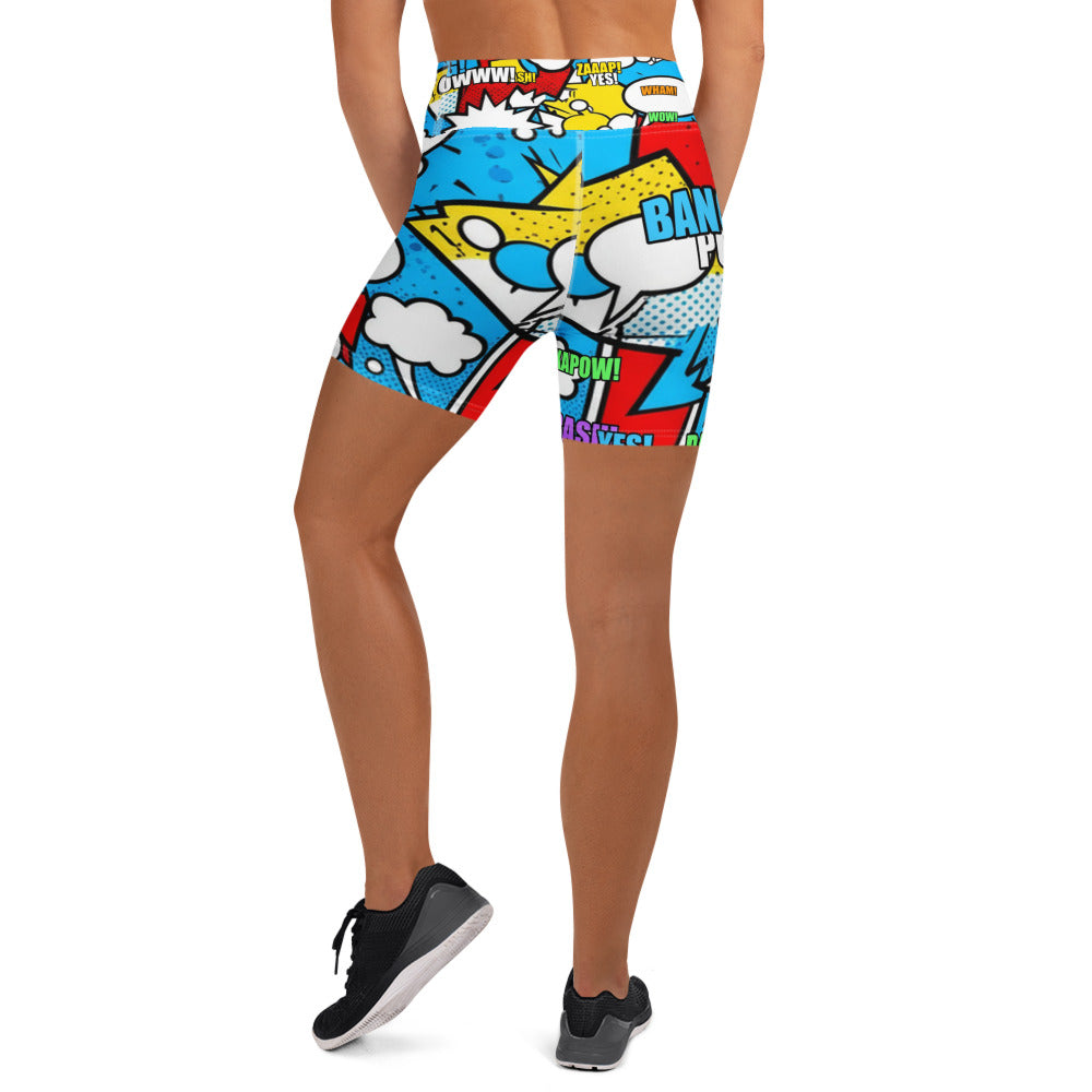 Yoga Shorts back view | GearBunch