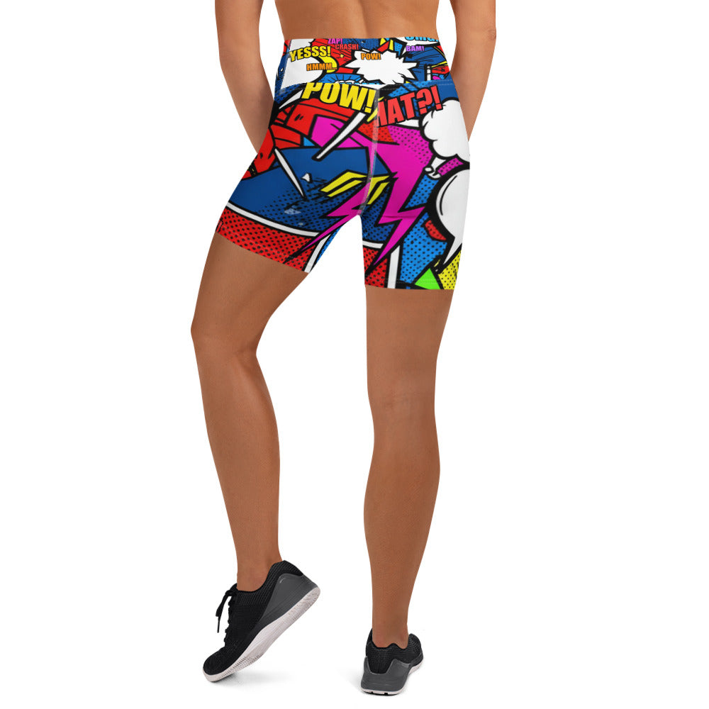 Yoga Shorts back view | GearBunch