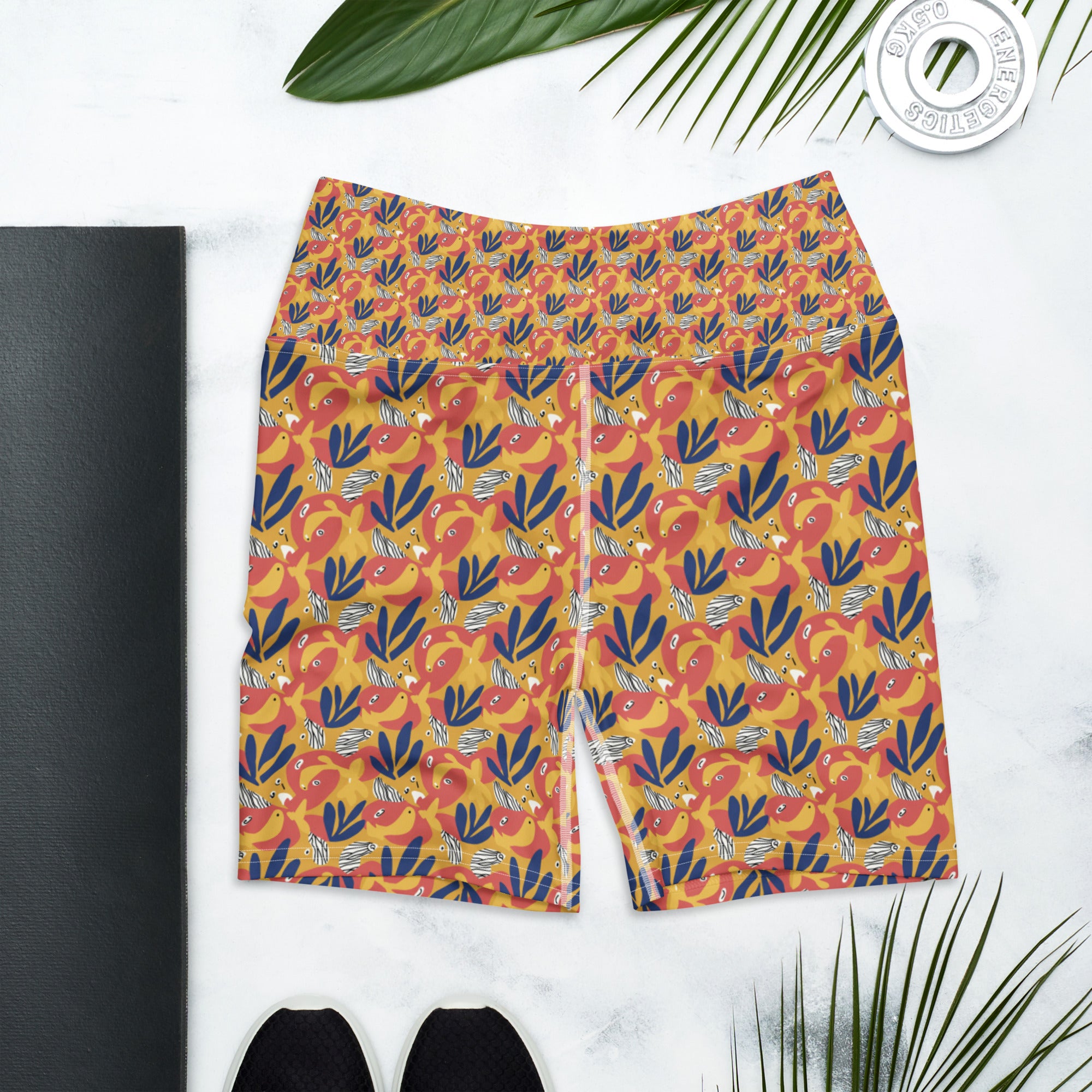 Henri Matisse Goldfish Yoga Shorts | GearBunch