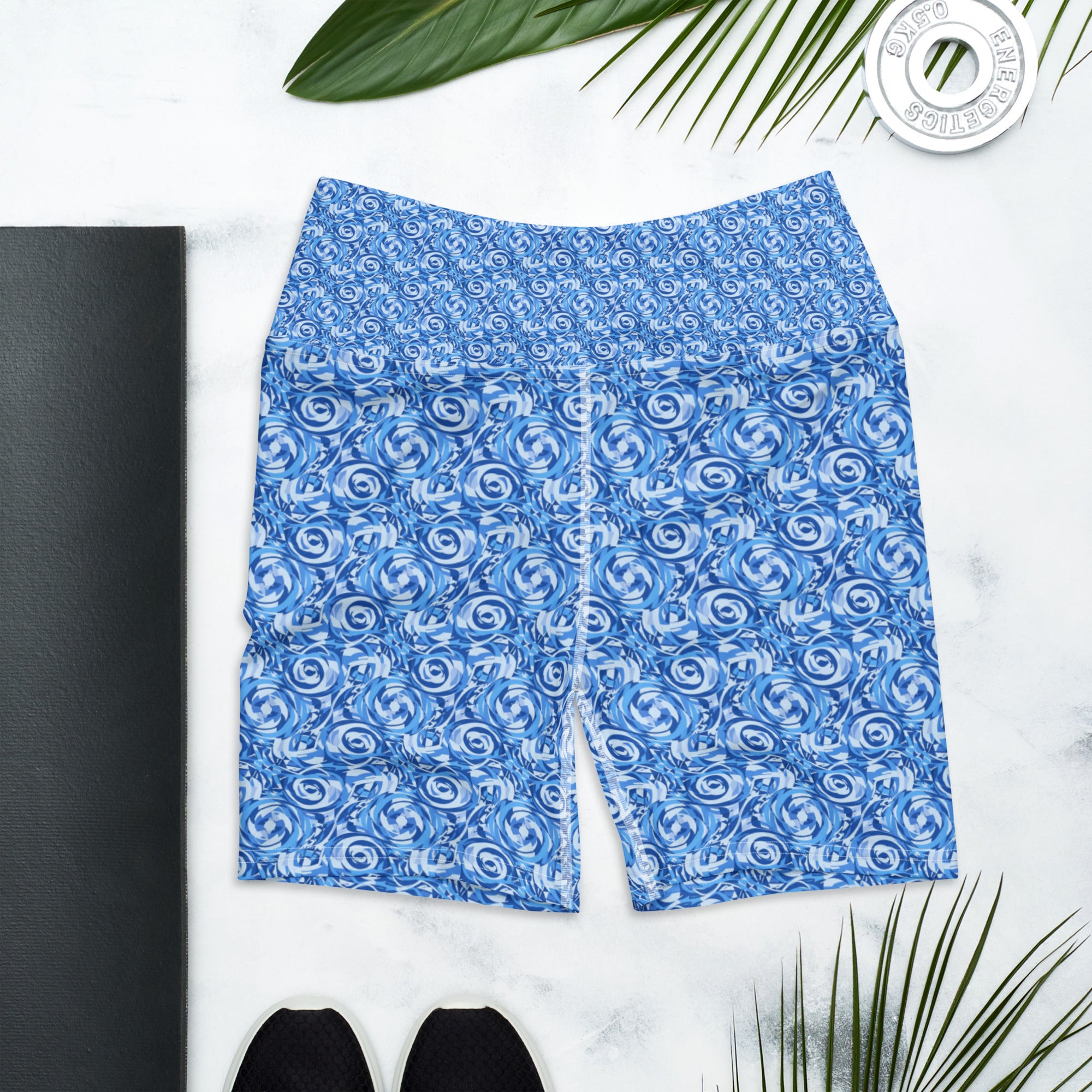 Illusionary Boat Ride Yoga Shorts | GearBunch