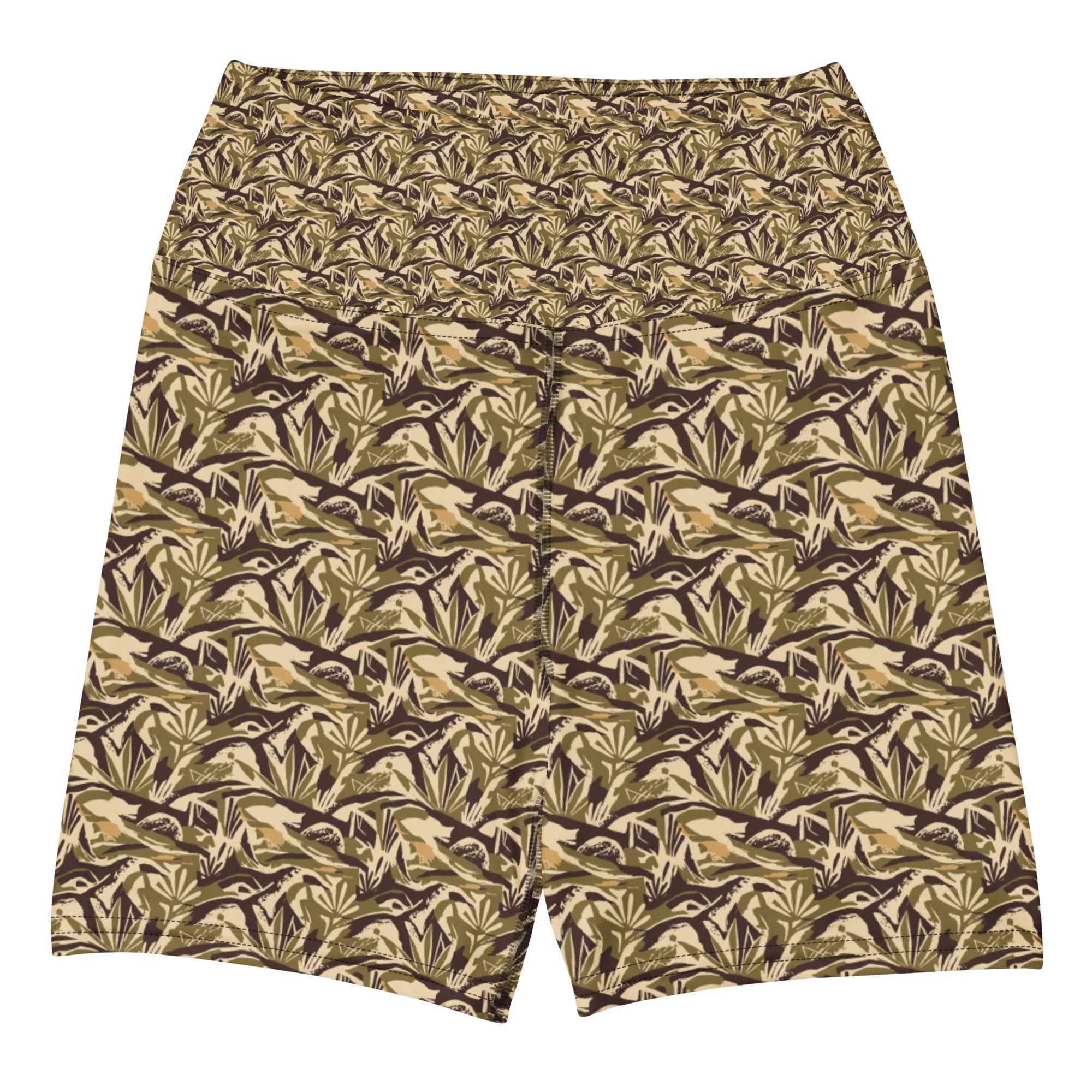 Abstract Desert Landscape Yoga Shorts | GearBunch