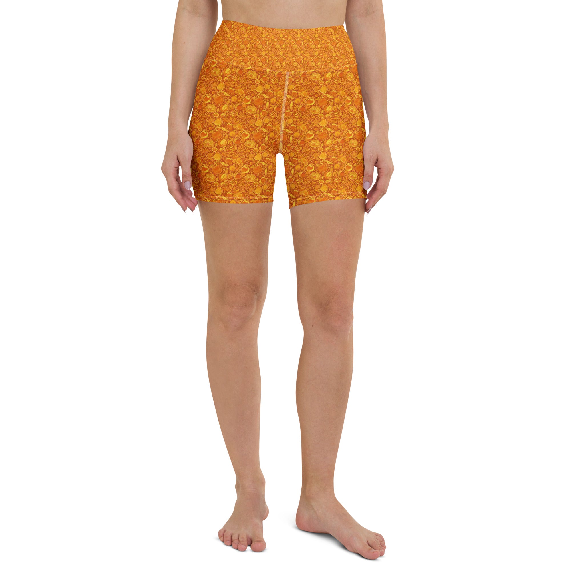 Fruit Market Still Life Yoga Shorts | GearBunch