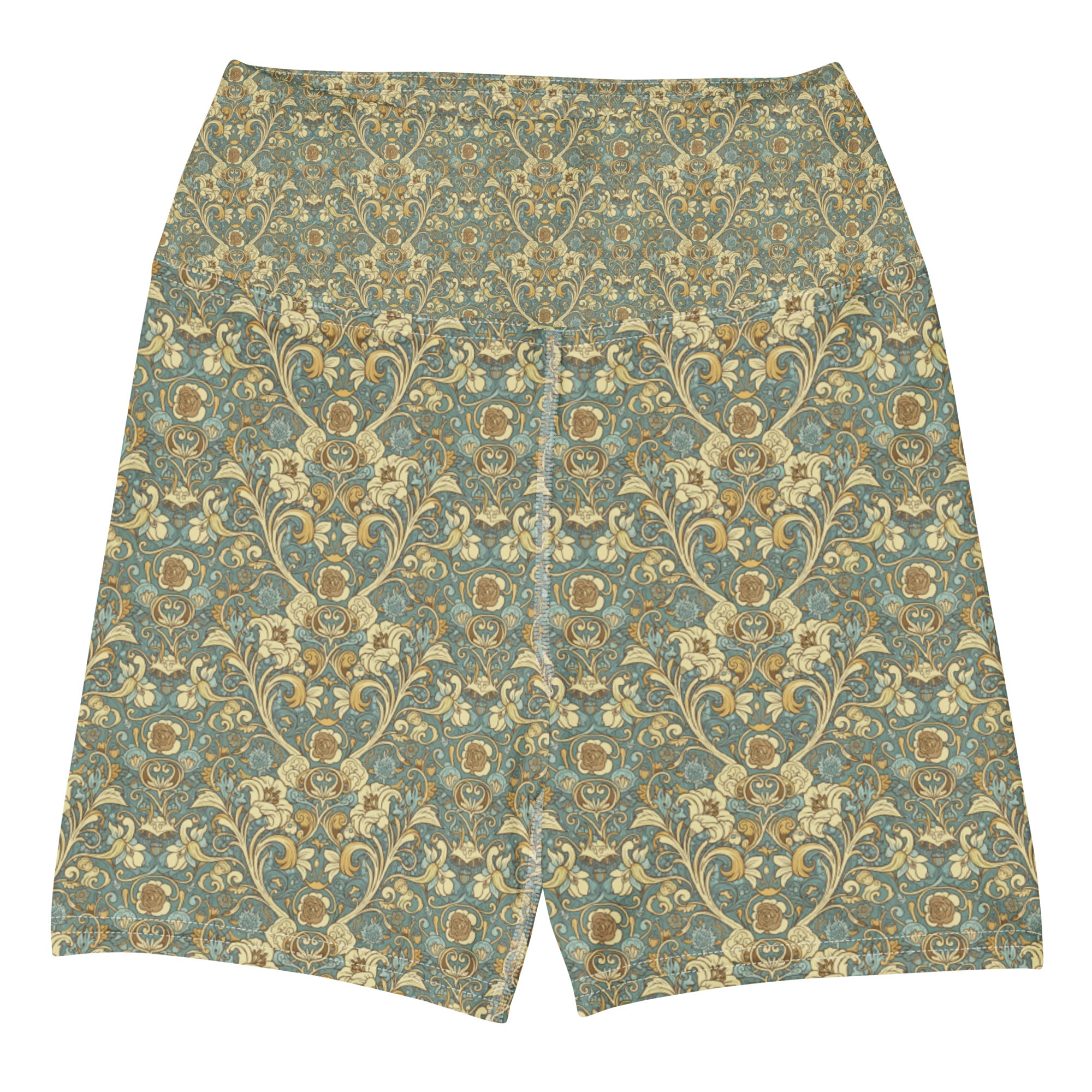 Art Nouveau Fairytale Yoga Shorts | GearBunch