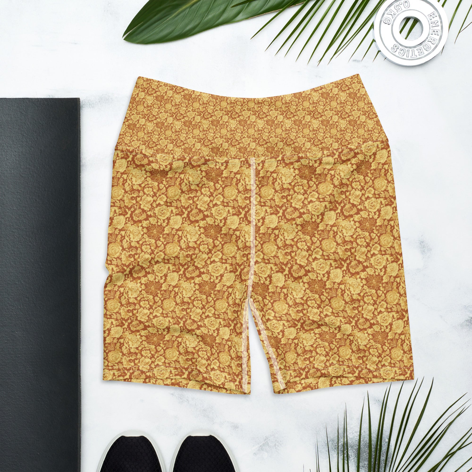 Vintage Magazine Fashion Yoga Shorts | GearBunch