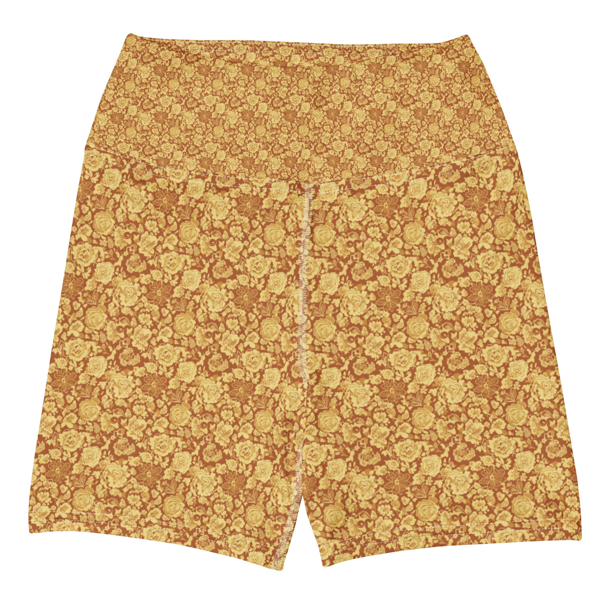 Vintage Magazine Fashion Yoga Shorts | GearBunch