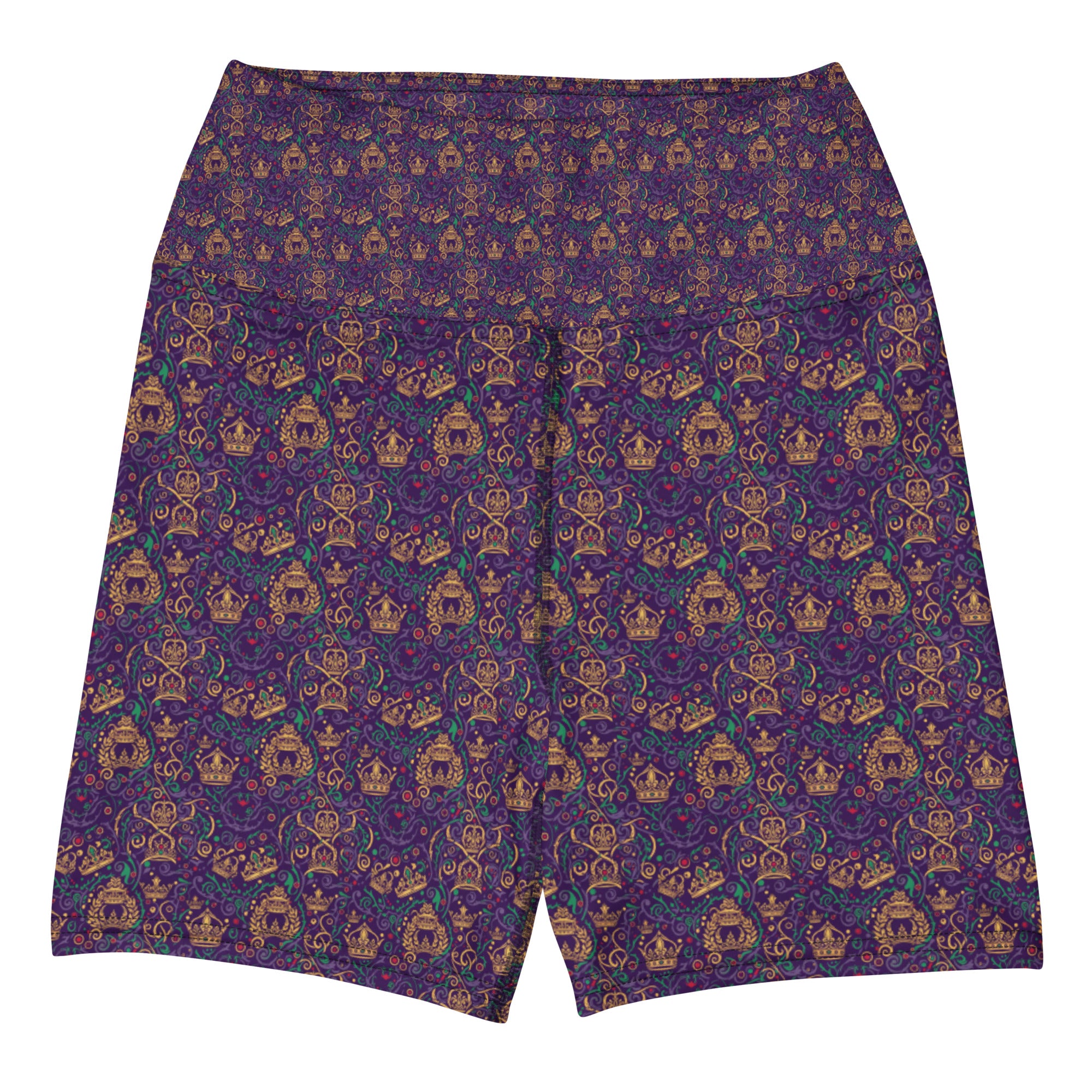 Crown of Glory Yoga Shorts | GearBunch