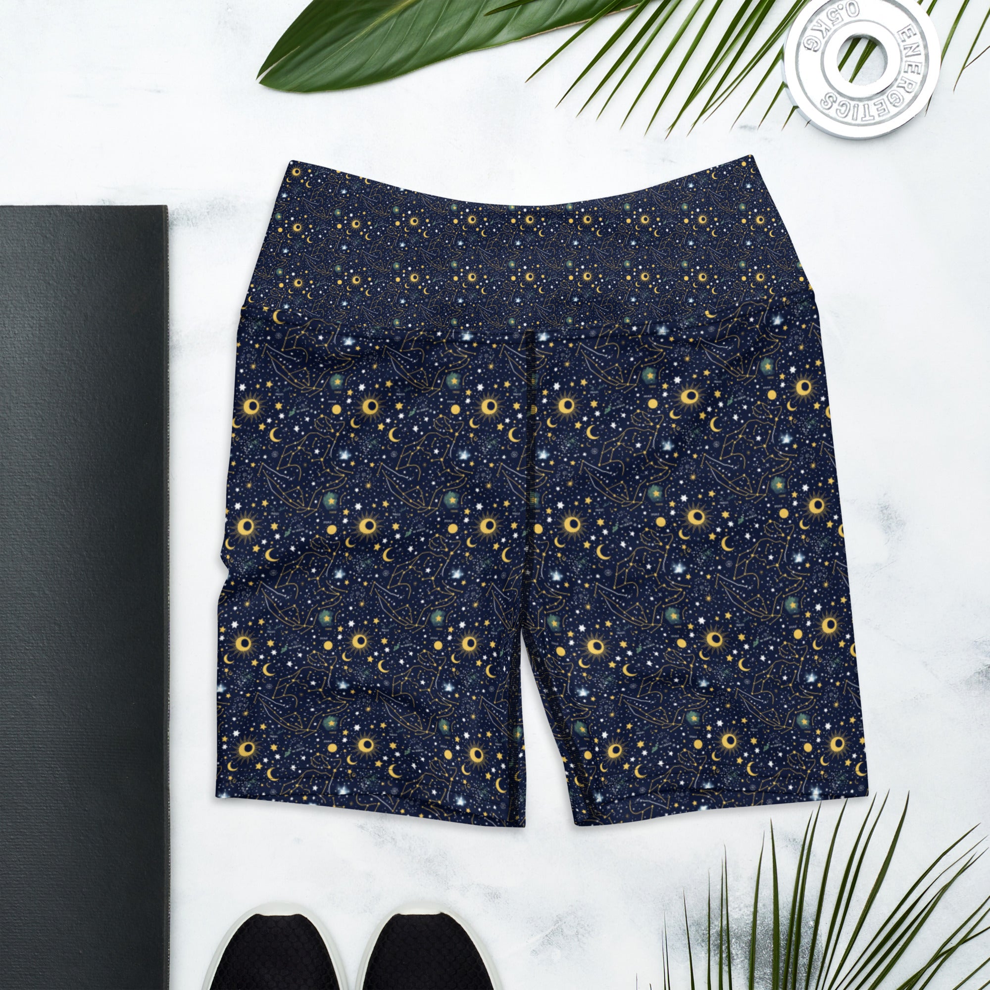 Taurus Celestial Yoga Shorts | GearBunch