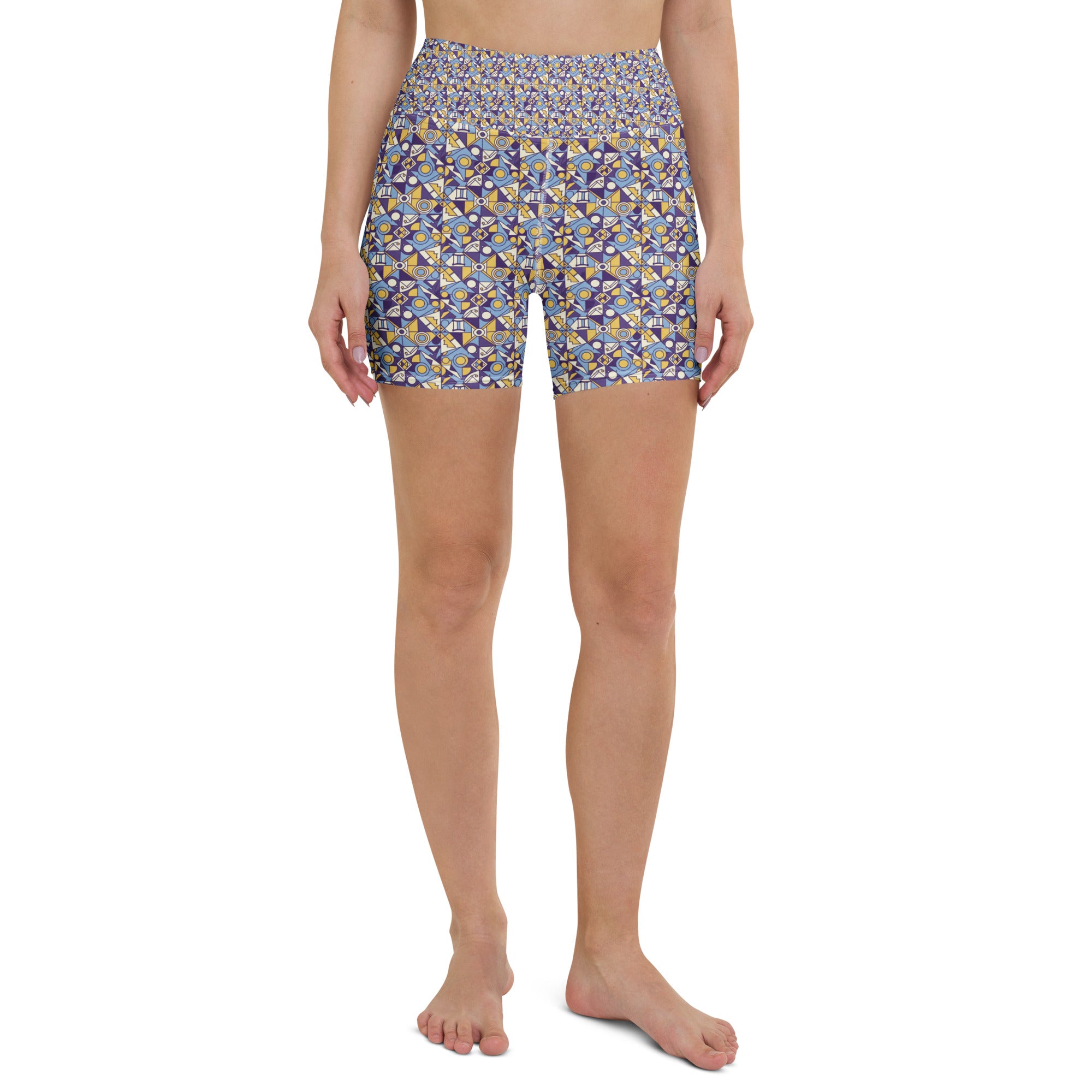 Gemini Duality Yoga Shorts | GearBunch