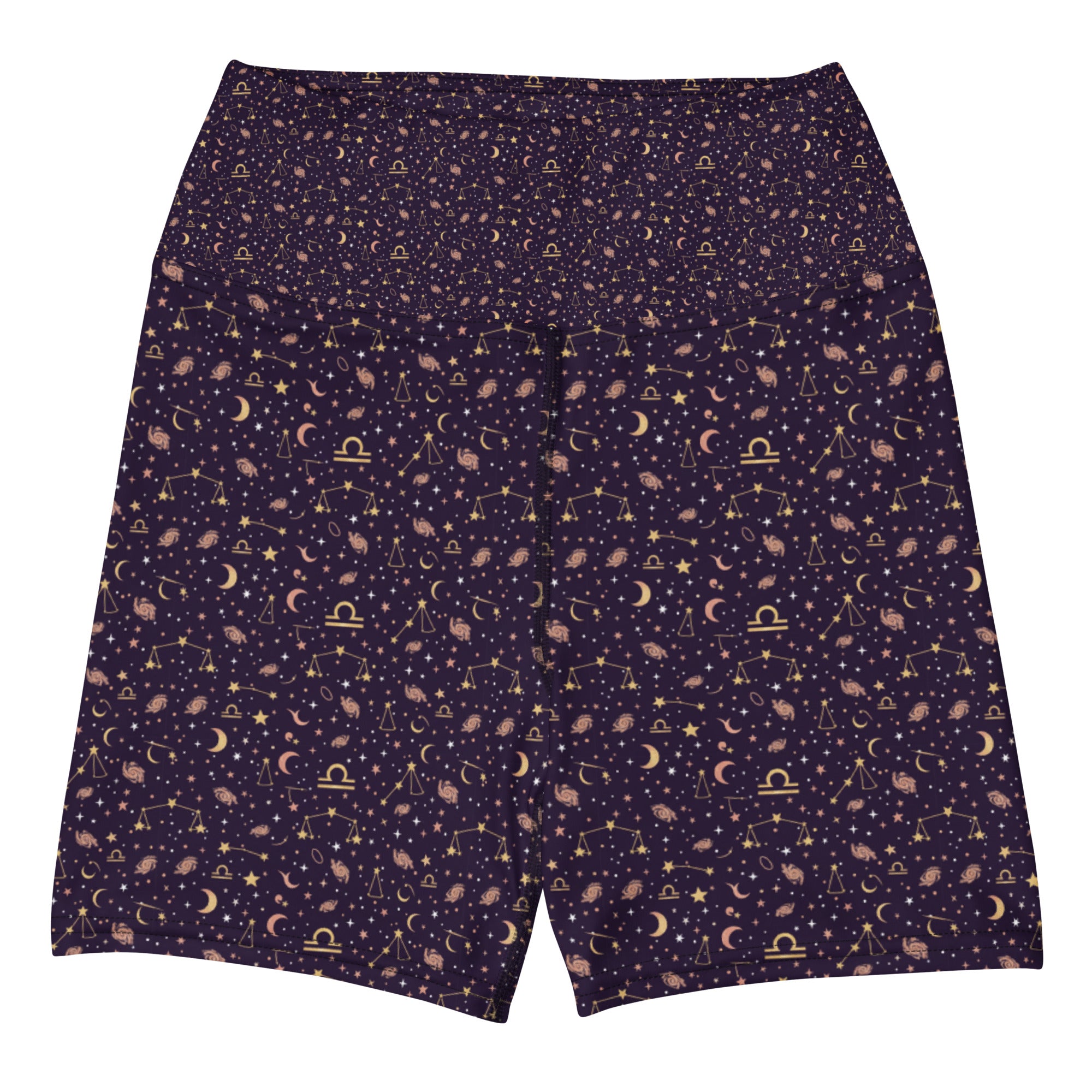 Libra Celestial Yoga Shorts | GearBunch