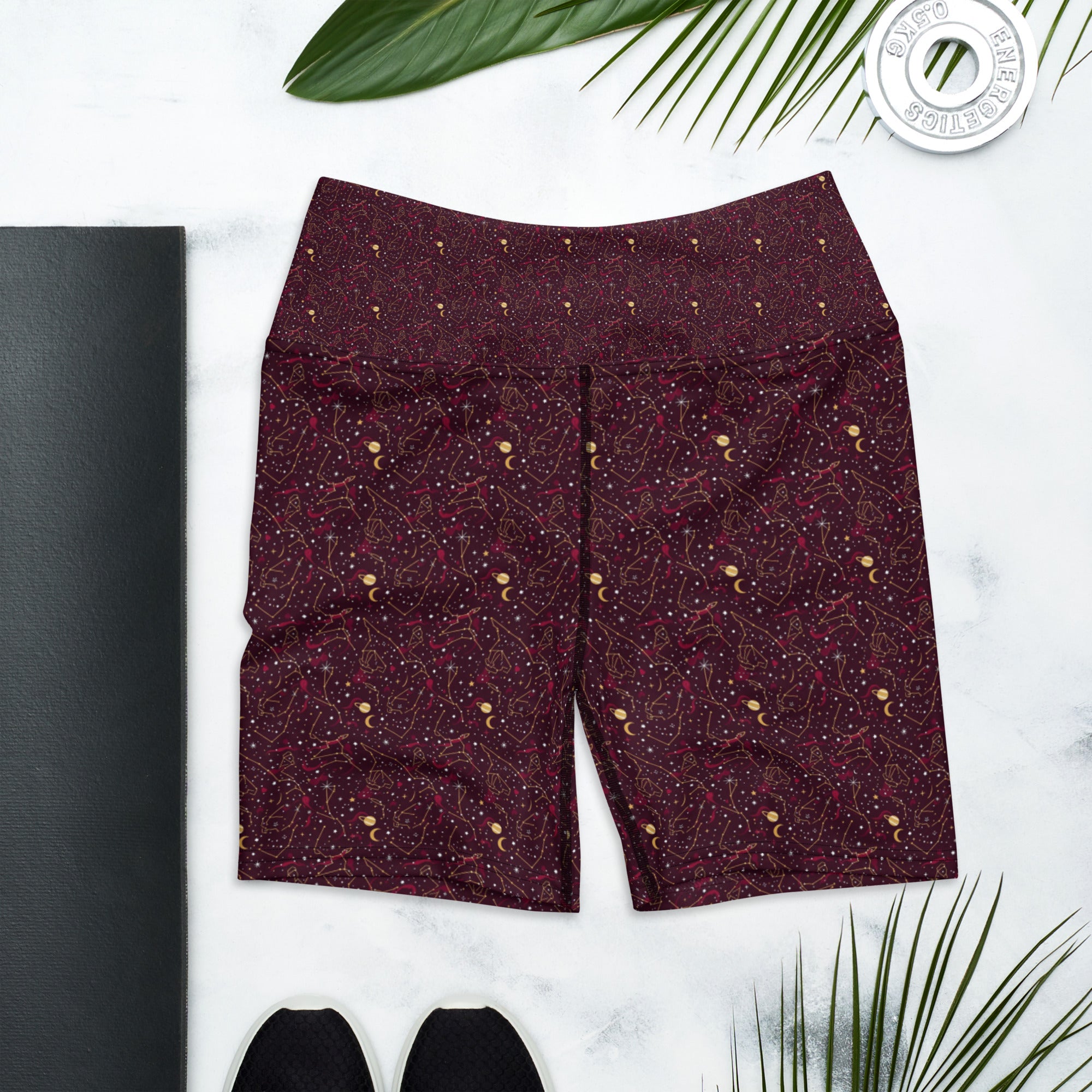 Scorpio Celestial Yoga Shorts | GearBunch