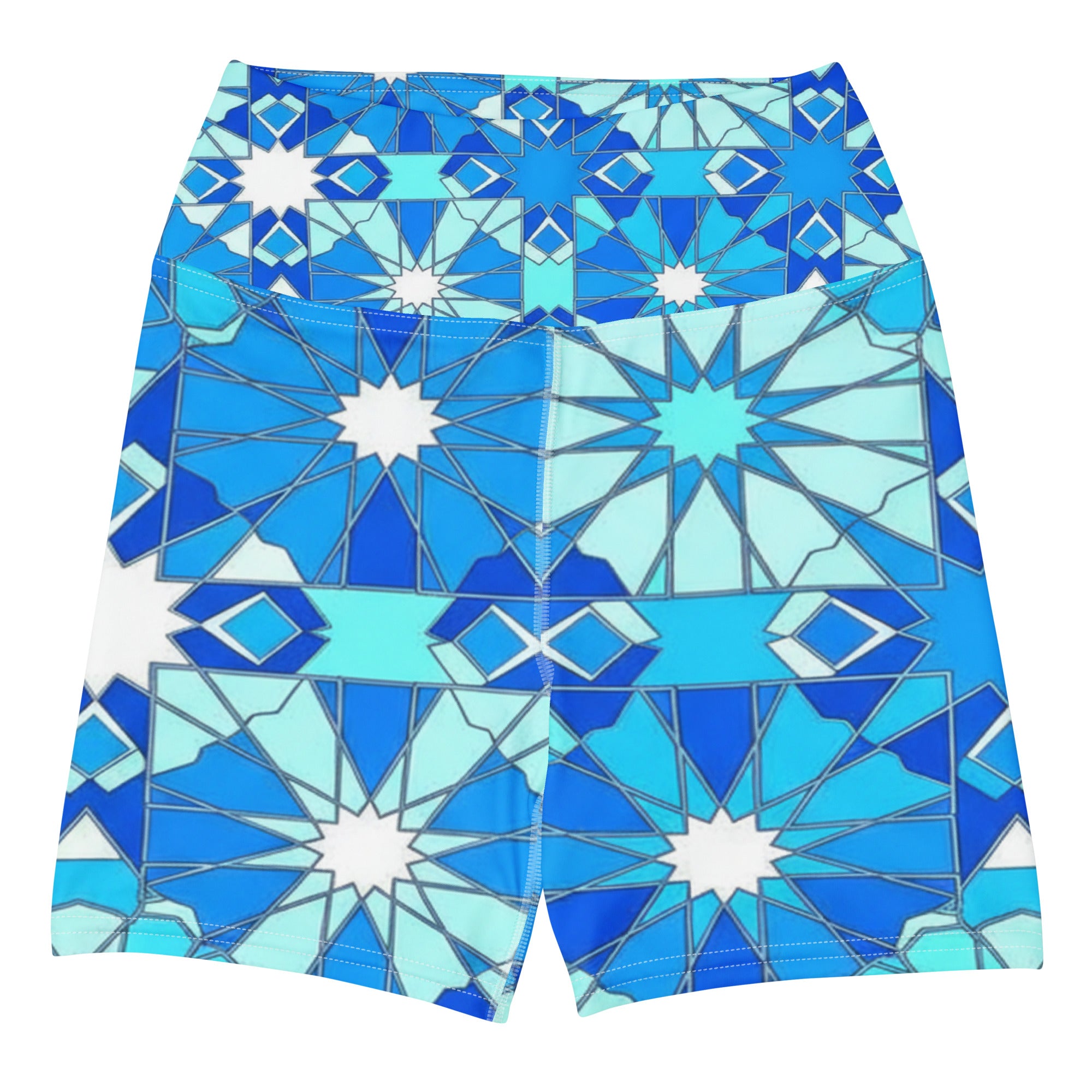Zellige Arctic Yoga Shorts | GearBunch
