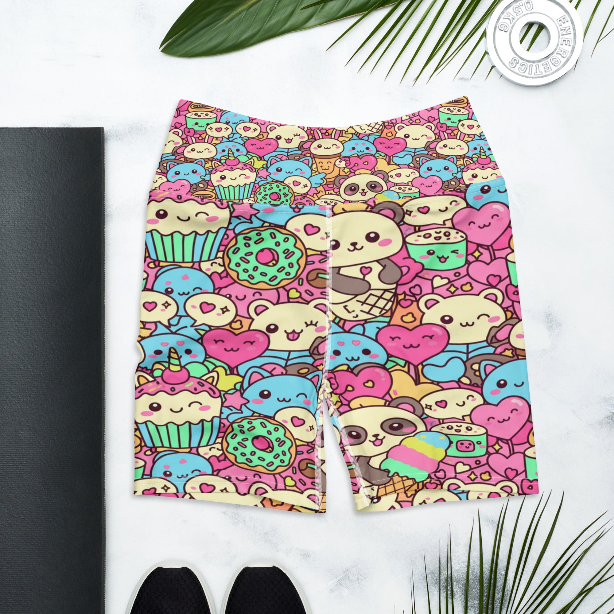 Kawaii Sweet Treats Yoga Shorts | GearBunch