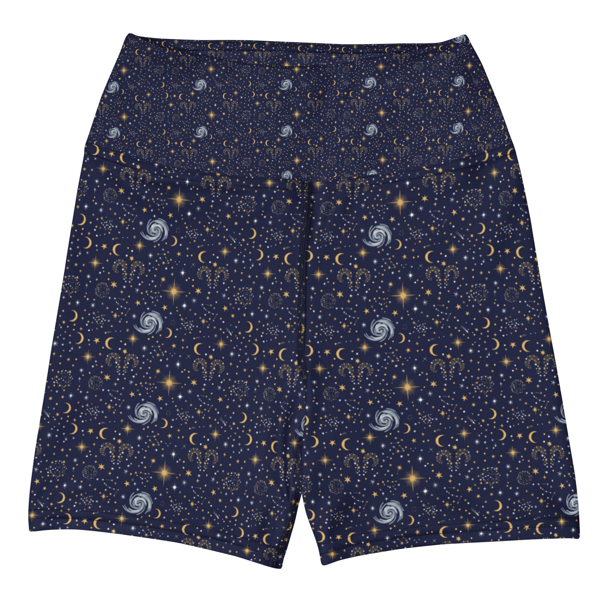 Aries Celestial Yoga Shorts | GearBunch