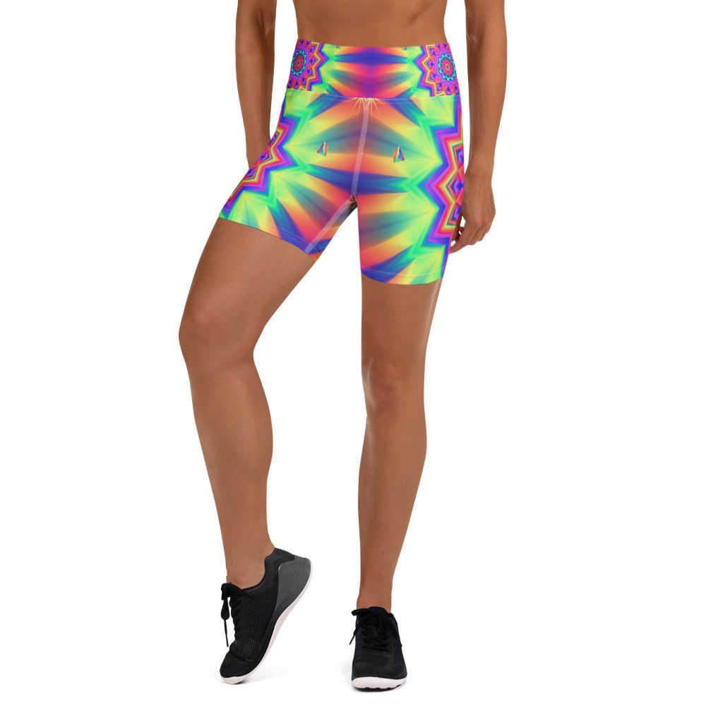 Yoga Shorts front view | GearBunch