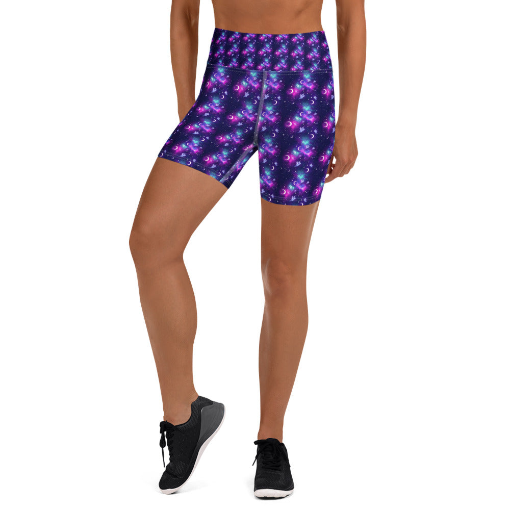 Solid leggings front view | GearBunch