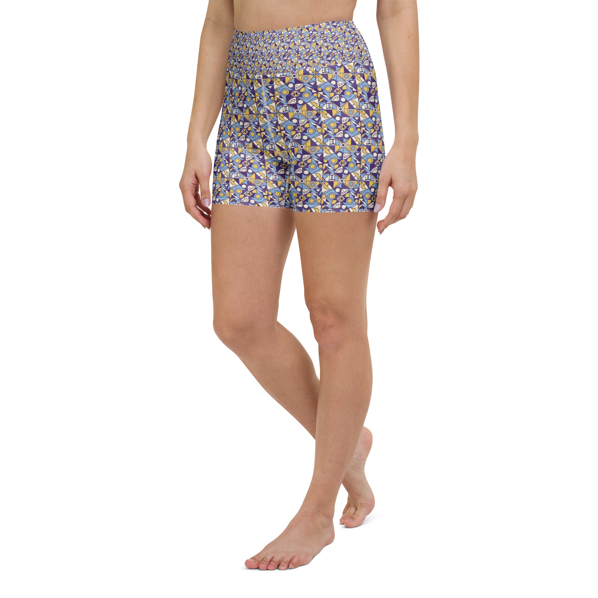 Gemini Duality Yoga Shorts | GearBunch