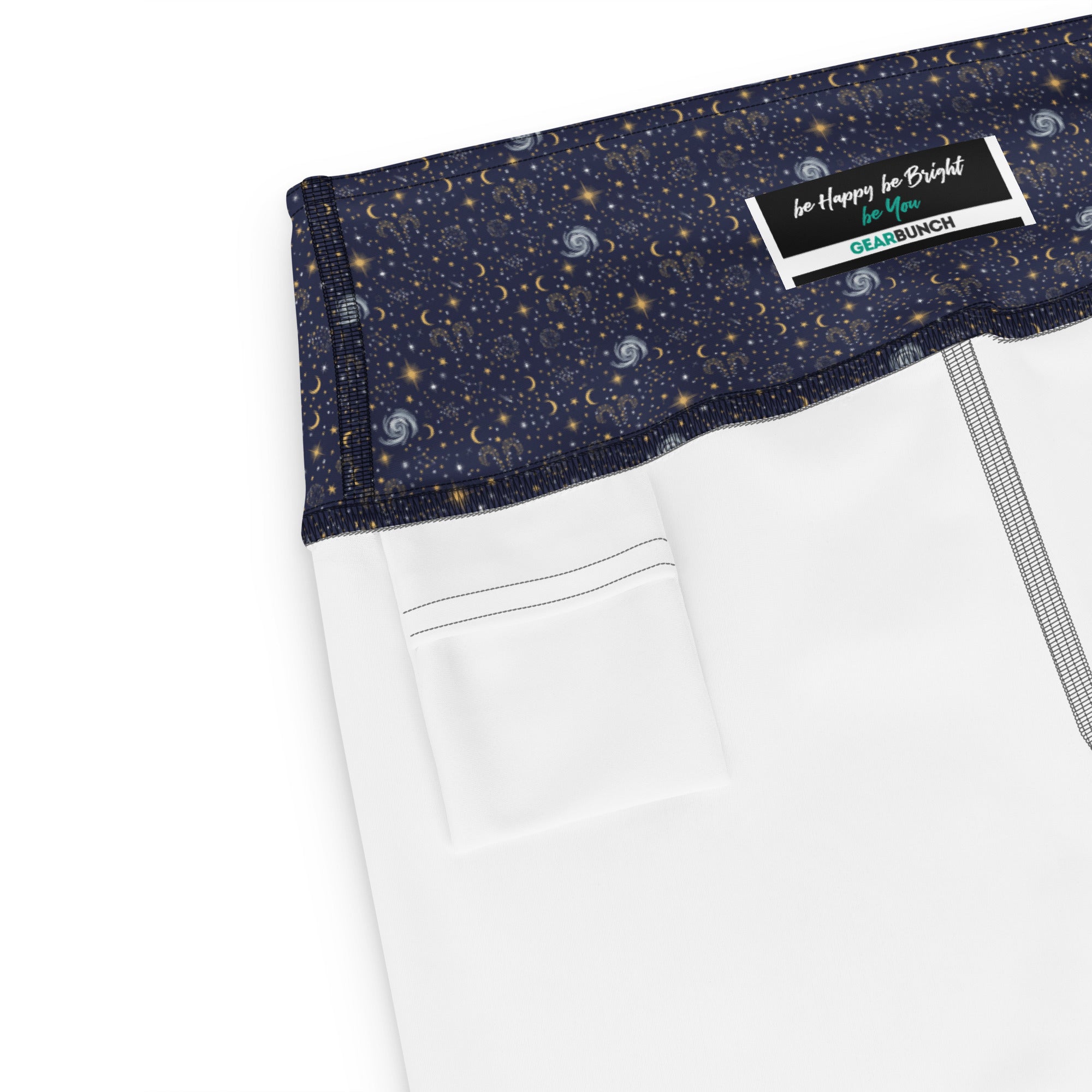 Aries Celestial Yoga Shorts | GearBunch