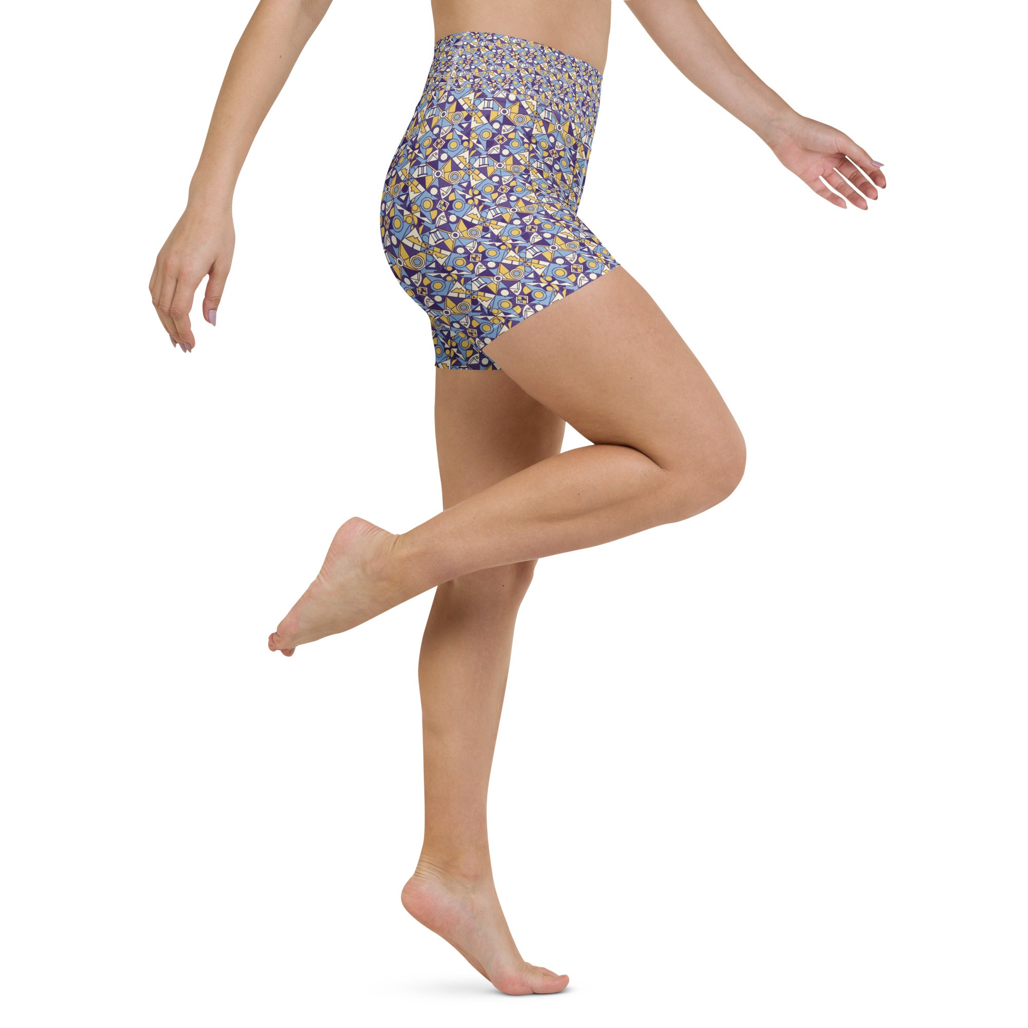 Gemini Duality Yoga Shorts | GearBunch